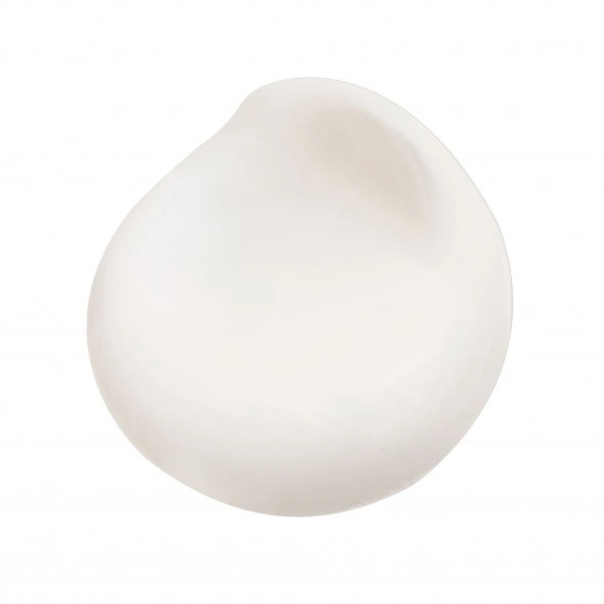 Image macro de la texture de la crème BENTON Snail Bee High Content Steam Cream. Touche de crème K-Beauty blanche et riche pour hydratation et réparation.