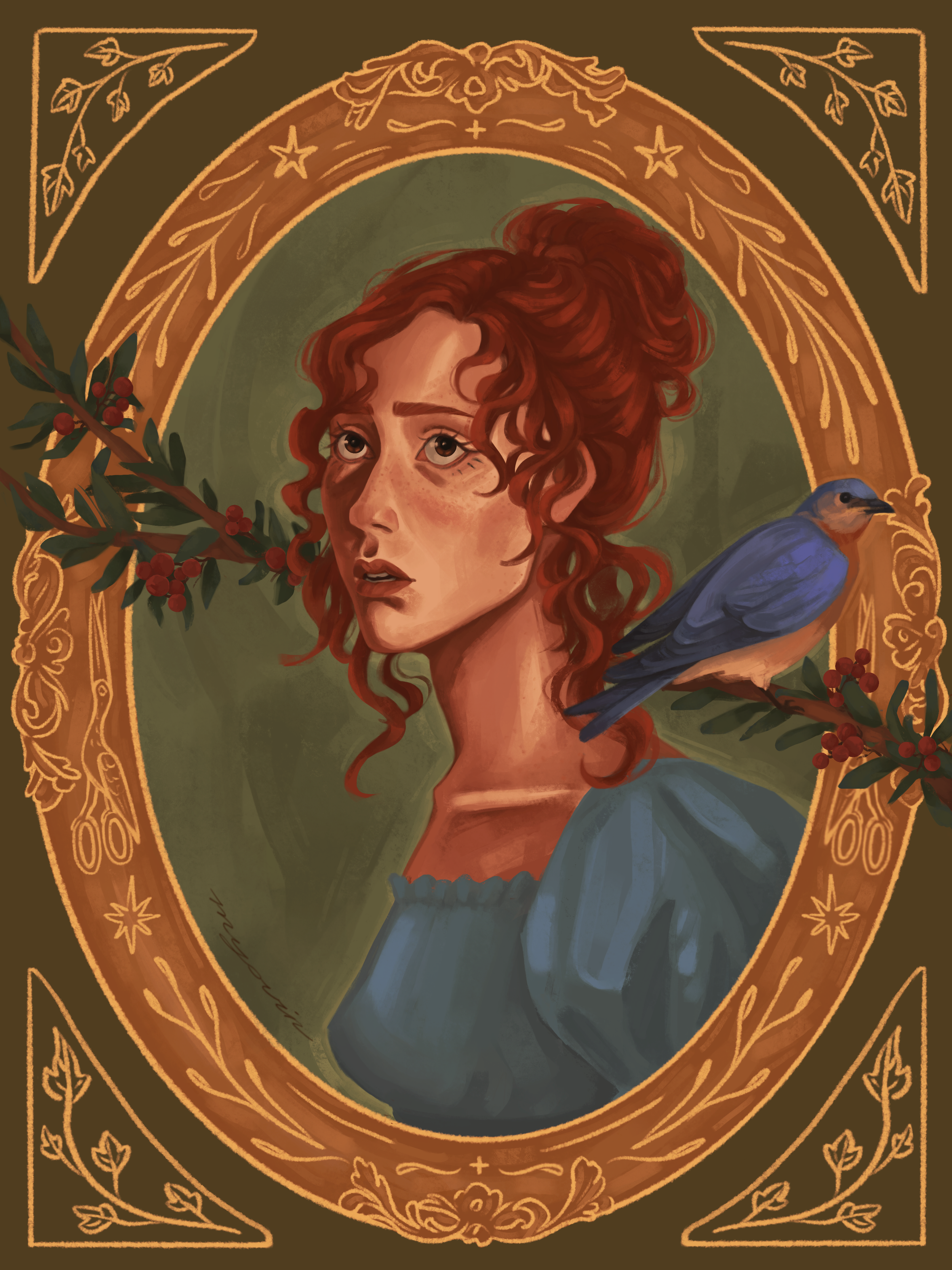 Art print 'Beatrice'