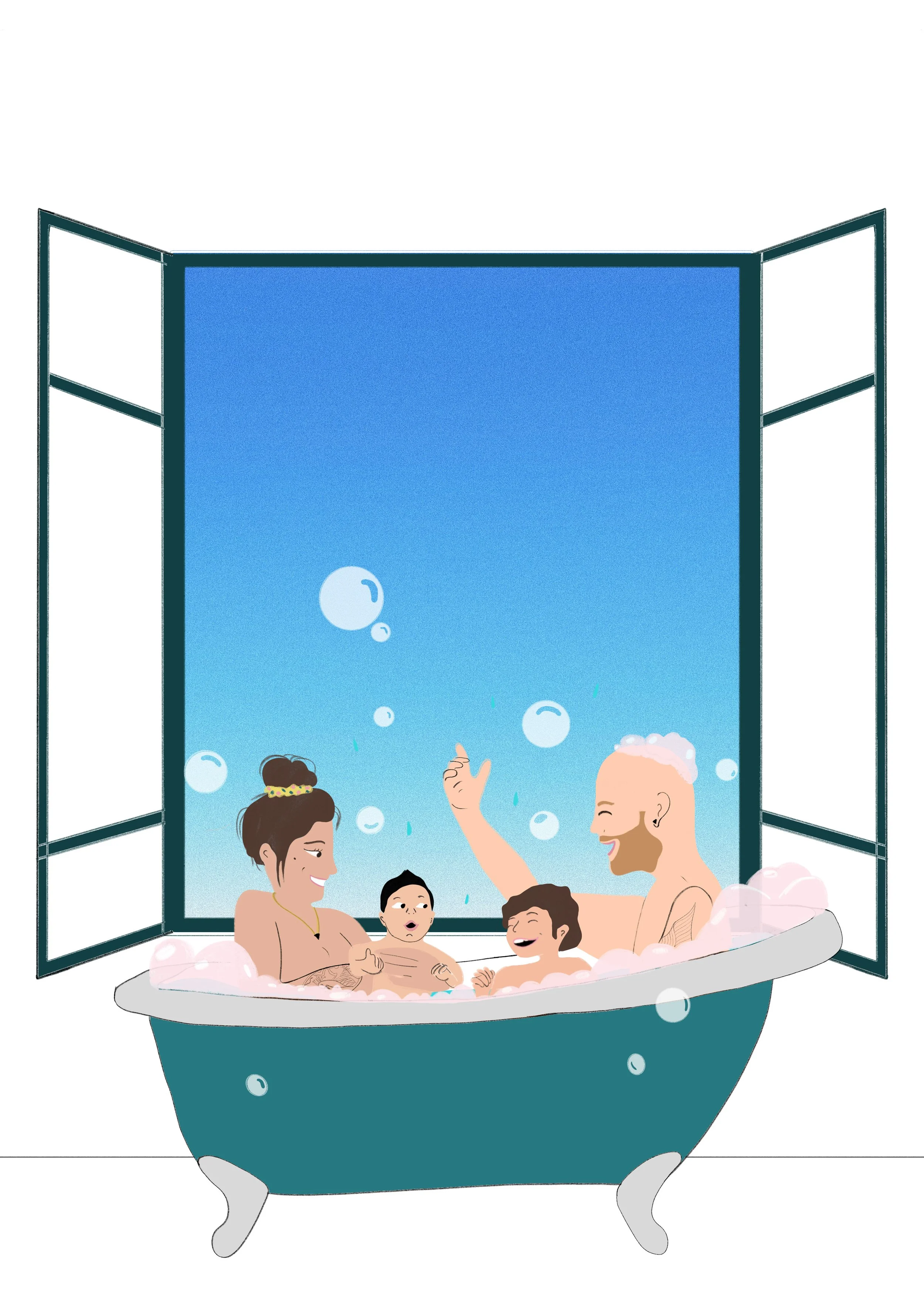 Illustration personnalisée simple