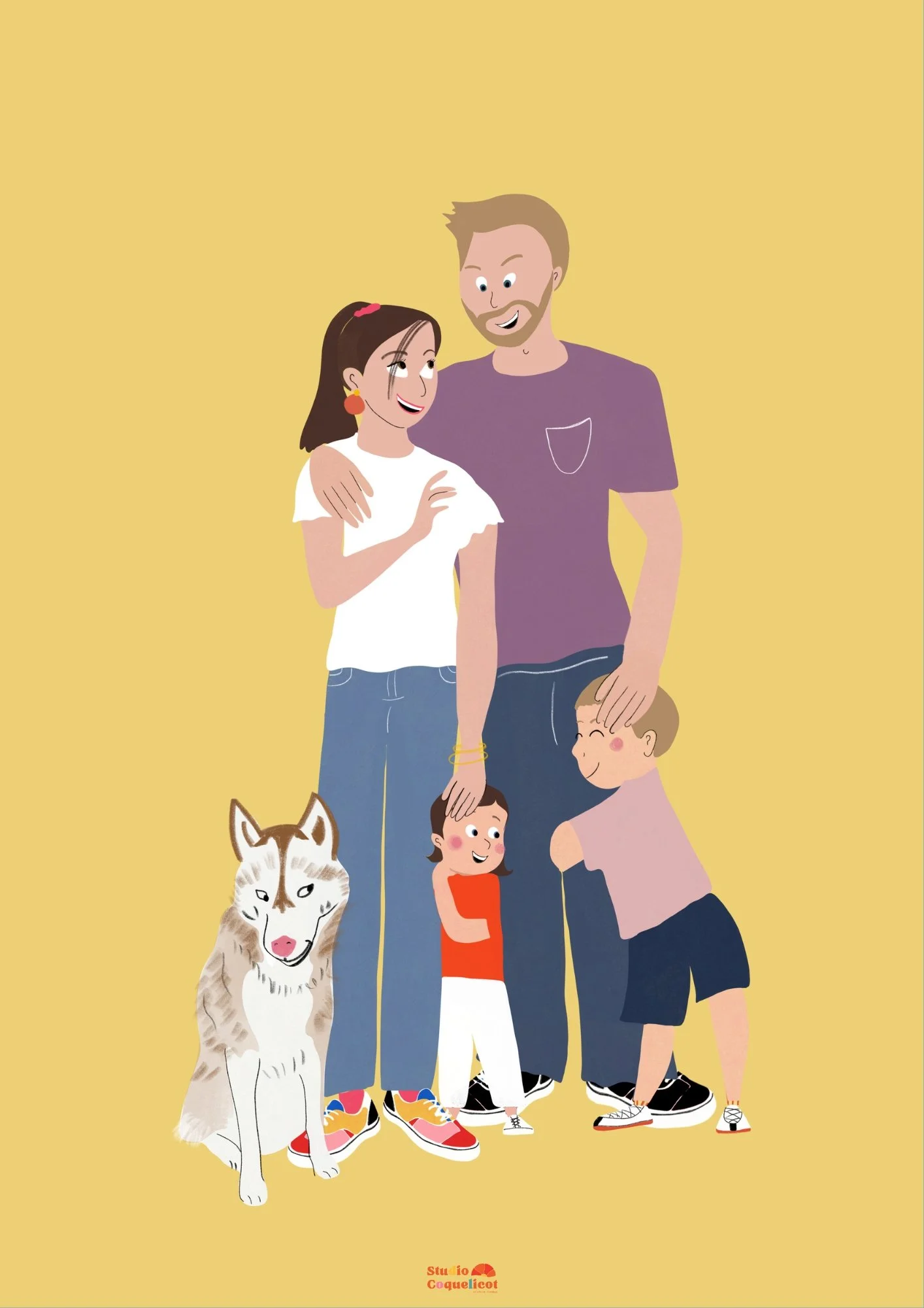 Illustration personnalisée medium