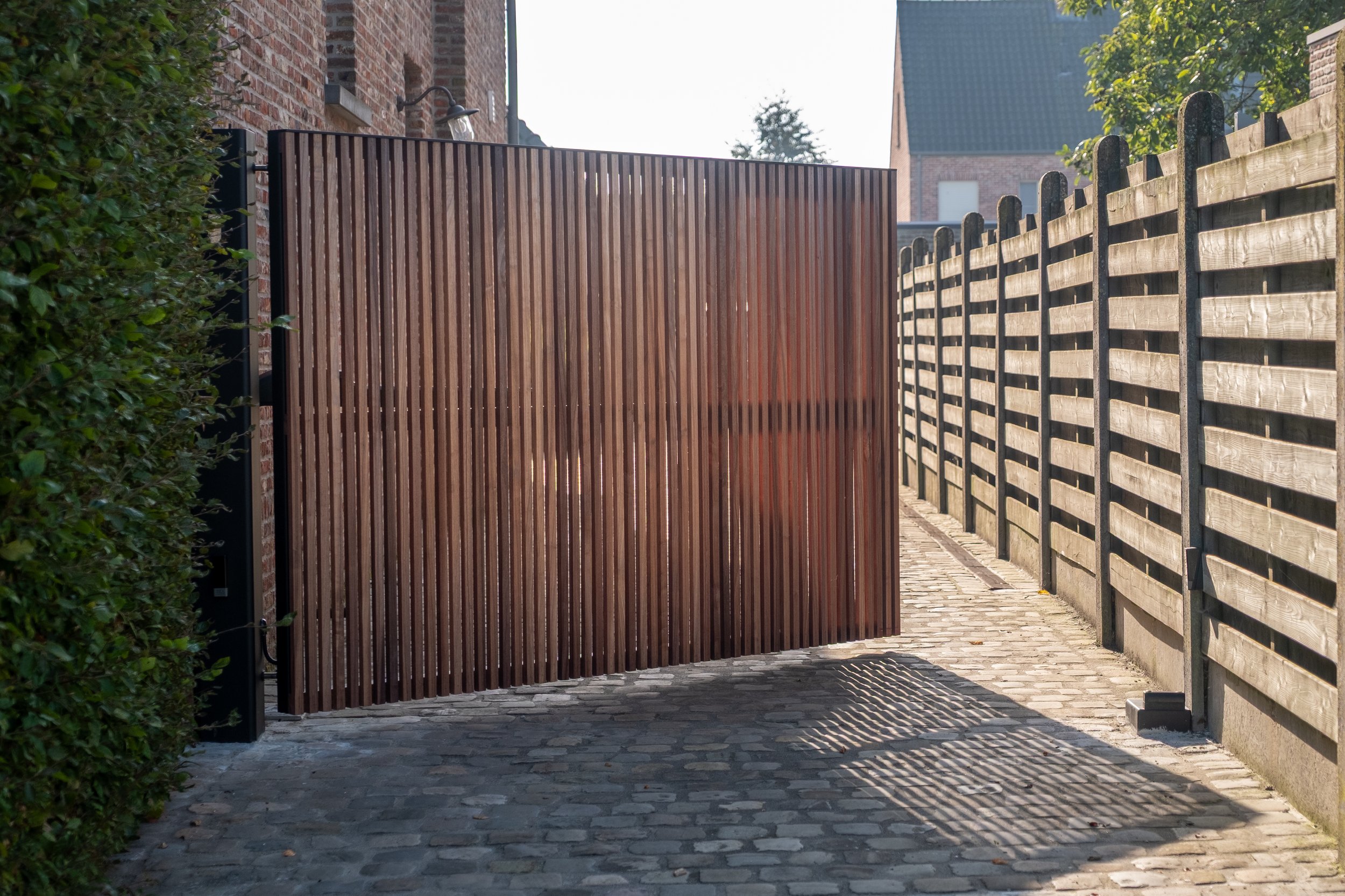 Warme uitstraling, strakke lijnen