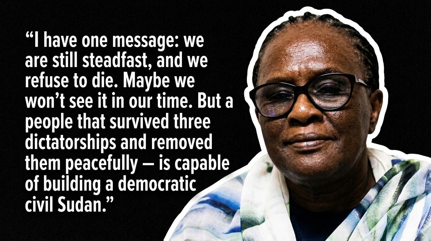 Arabic conversation with Sudanese advocate Ilham Ibrahim