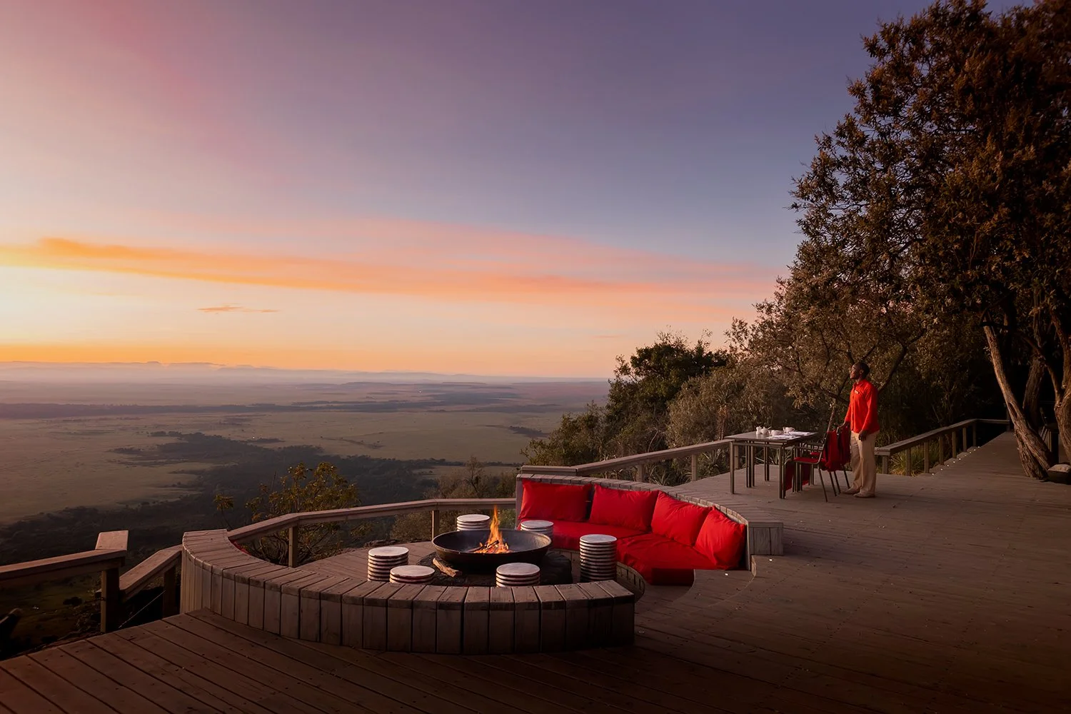 Angama Mara - Guest Area and Baraza in the Early Morning photographed by Teagan Cunniffe.jpg
