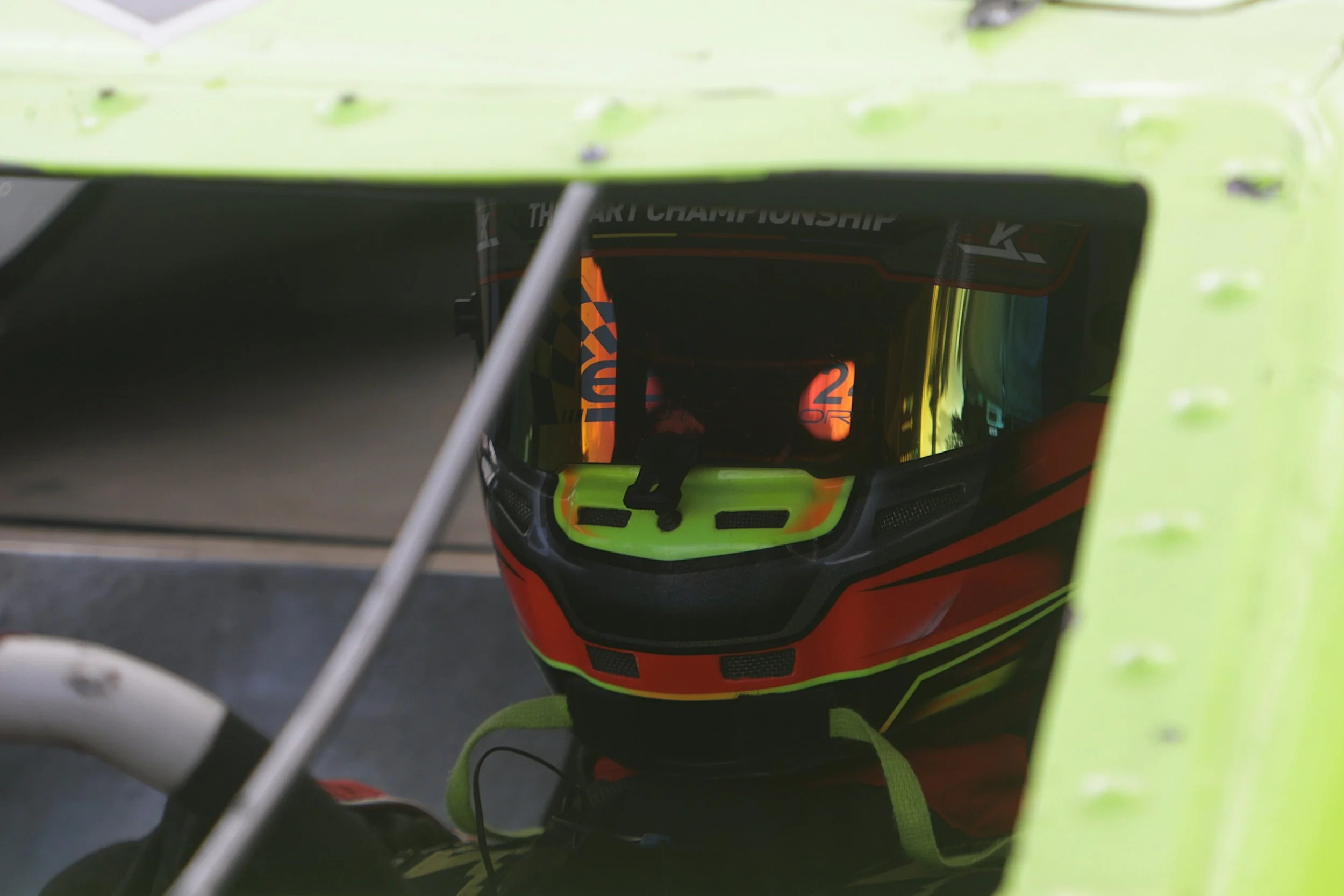 Strapped in and ready to go