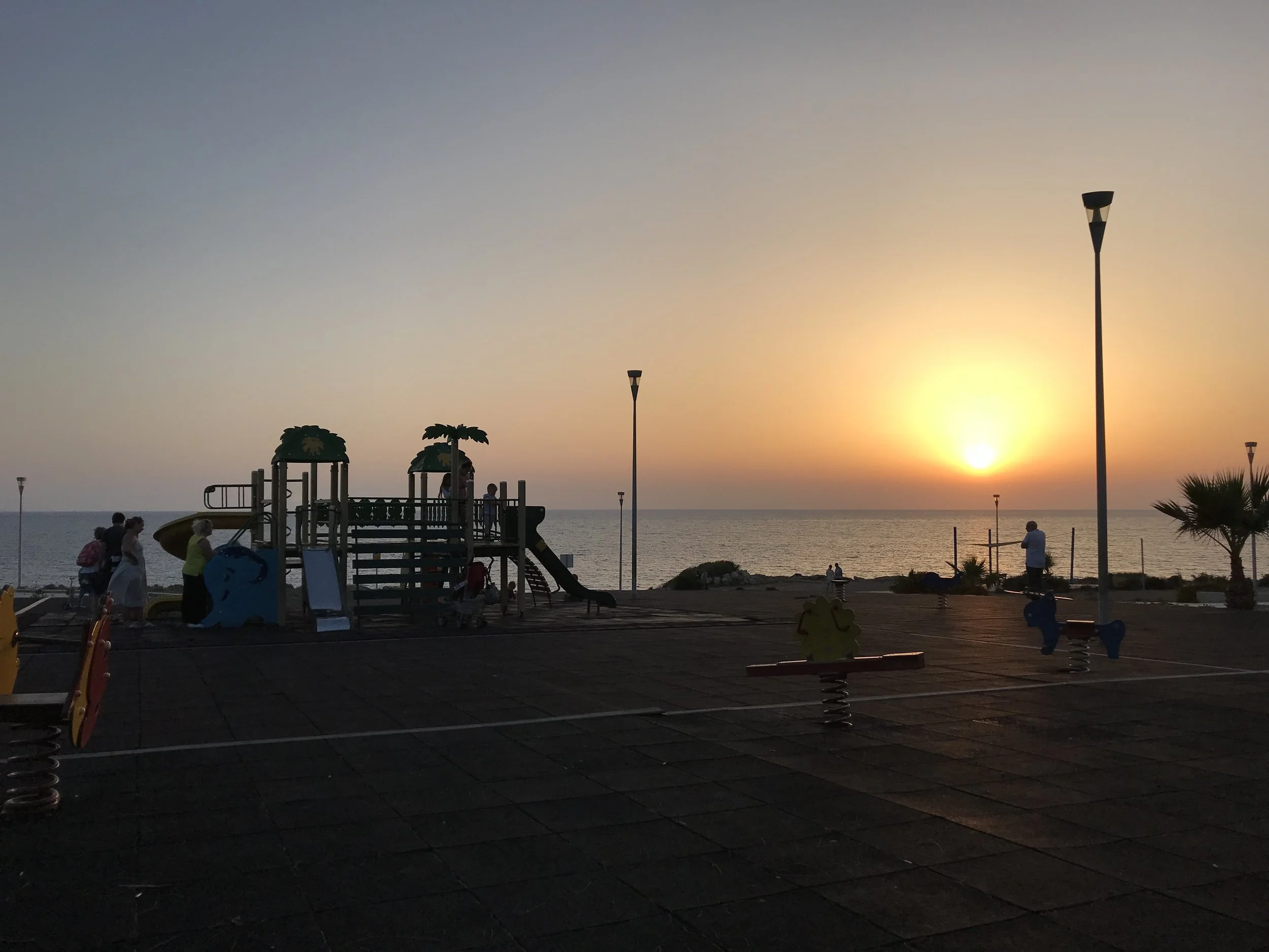 Sunset in Pathos, Cyprus