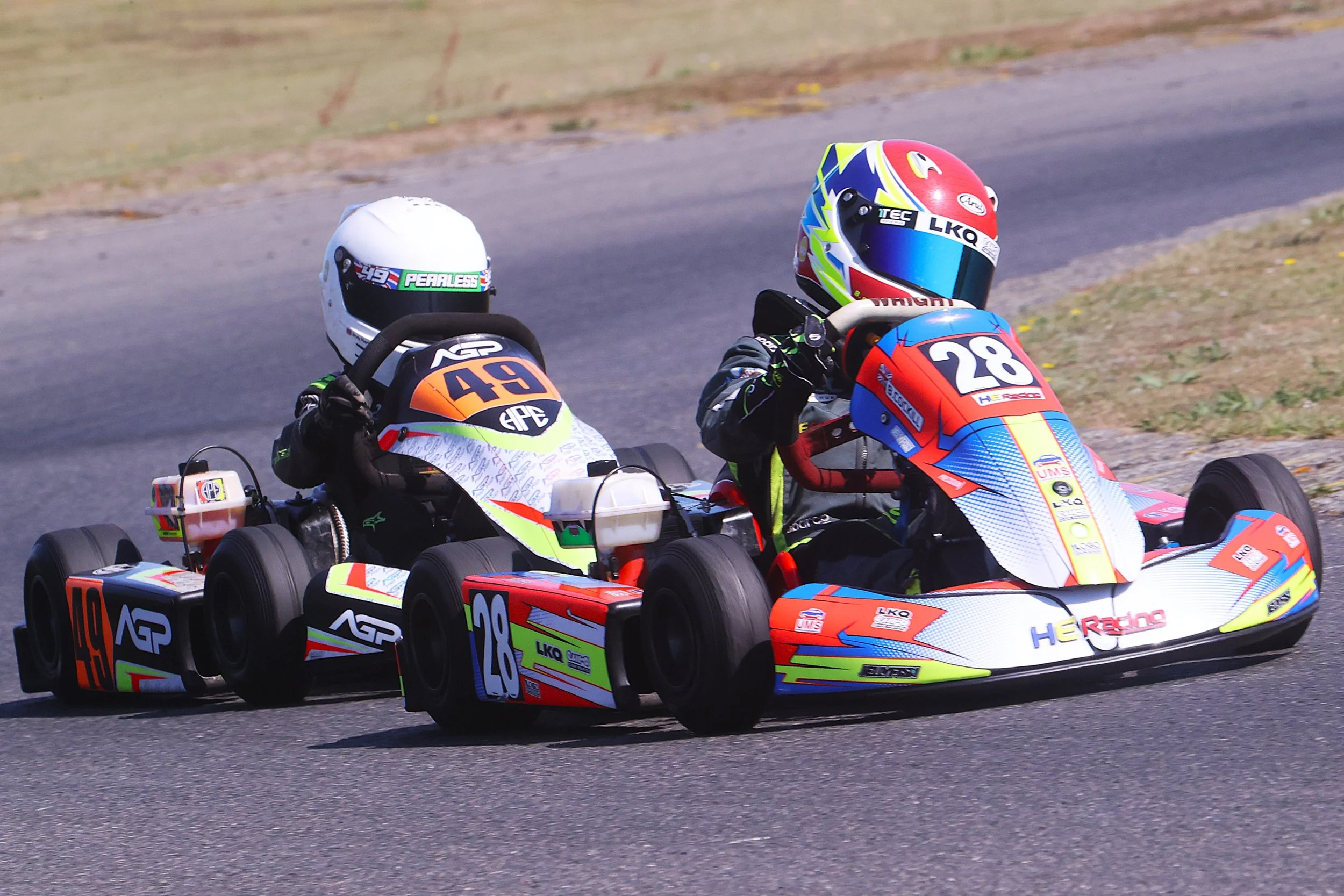 Bambinos #28 Bertie Cockill & #49 Brody Pearless - Lydd Kart Circuit - 12 July 26