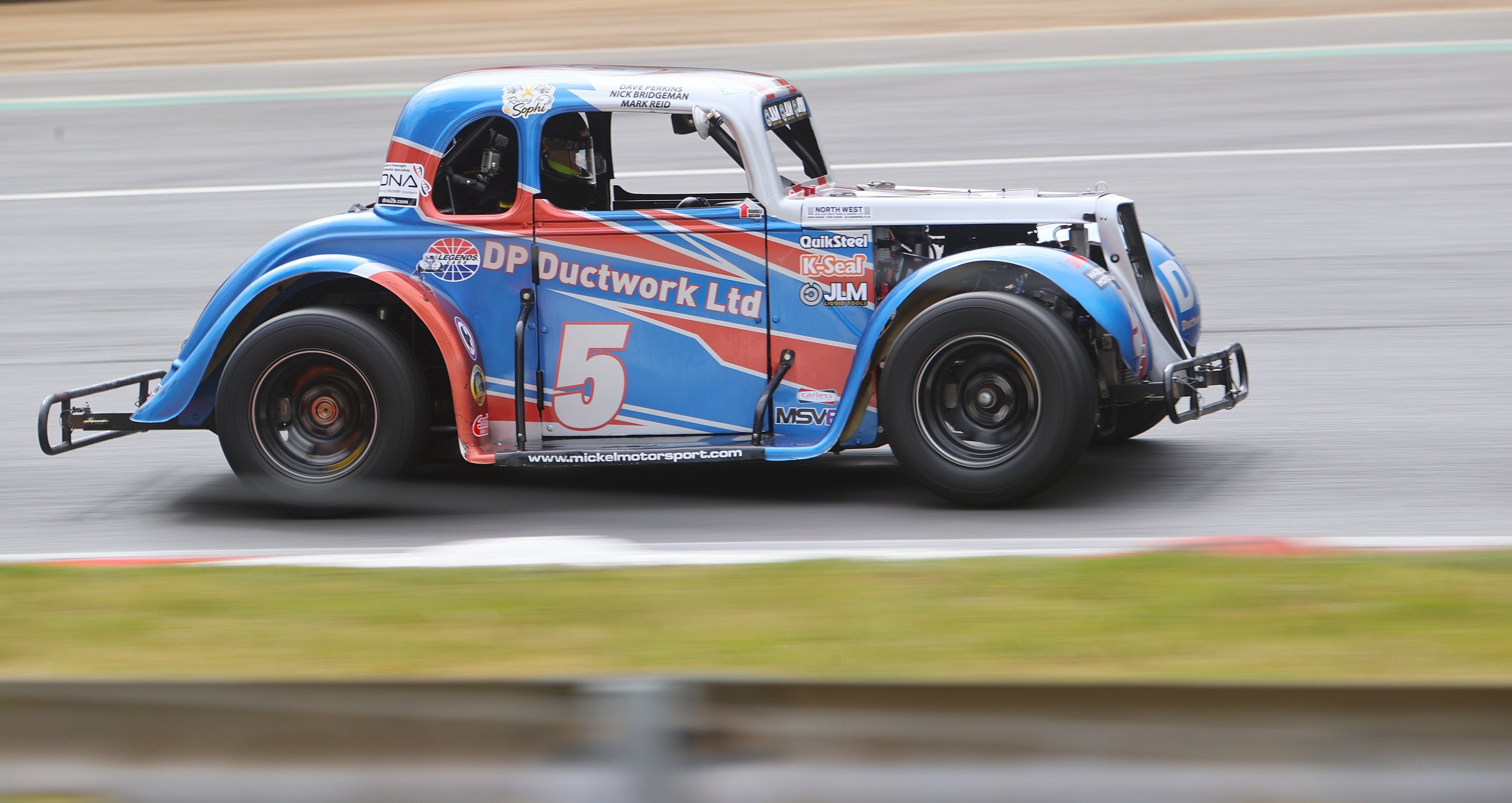 Legend - Test Day for 'American Speedfest' at Brands Hatch - 05 June 26