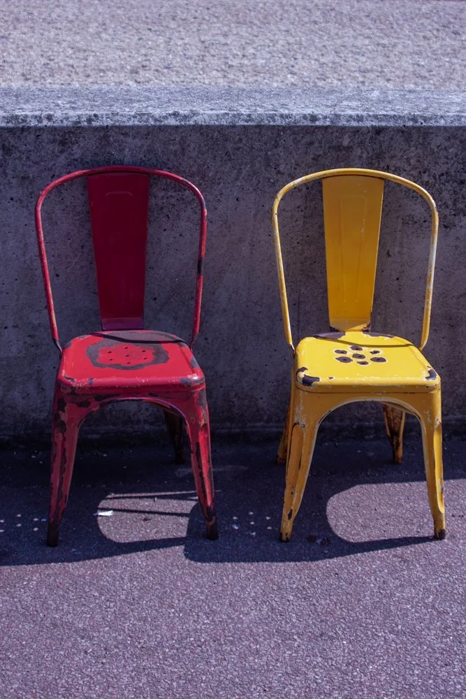 Red & Yellow chairs