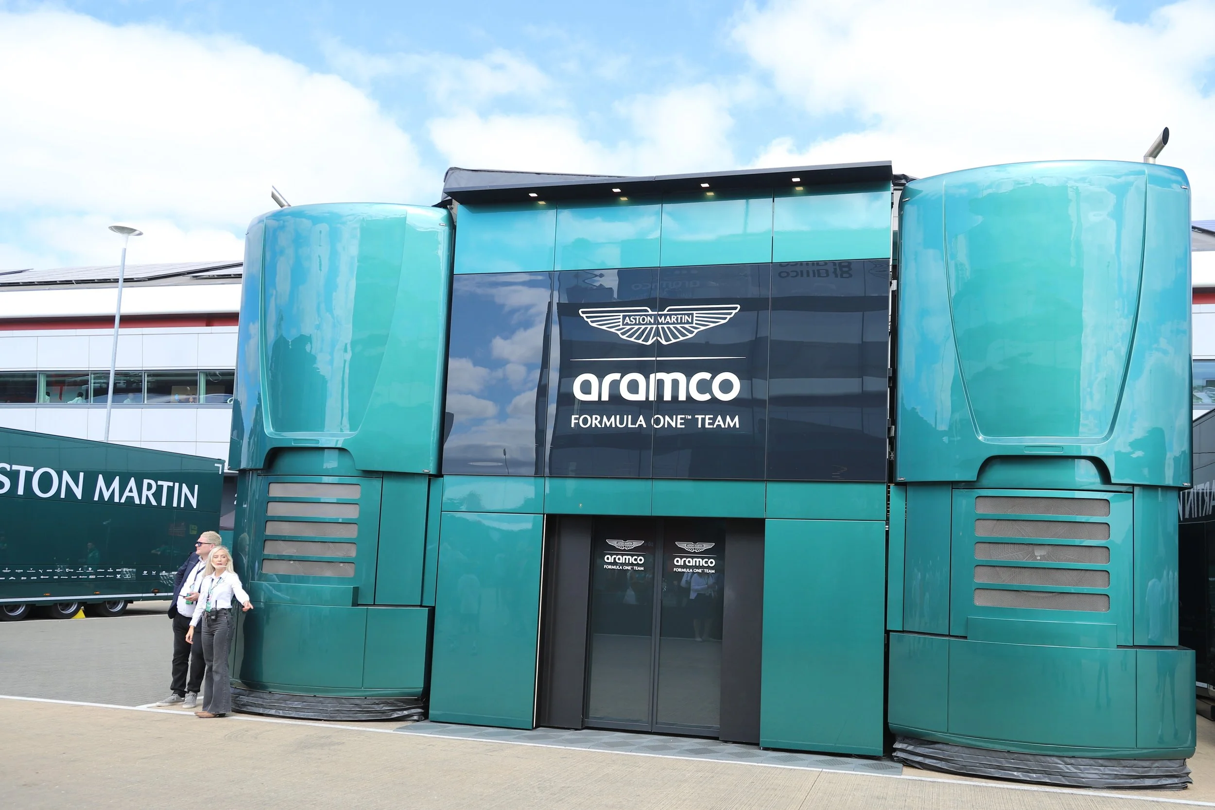 F1 Pits at the British GP at Silverstone 2026