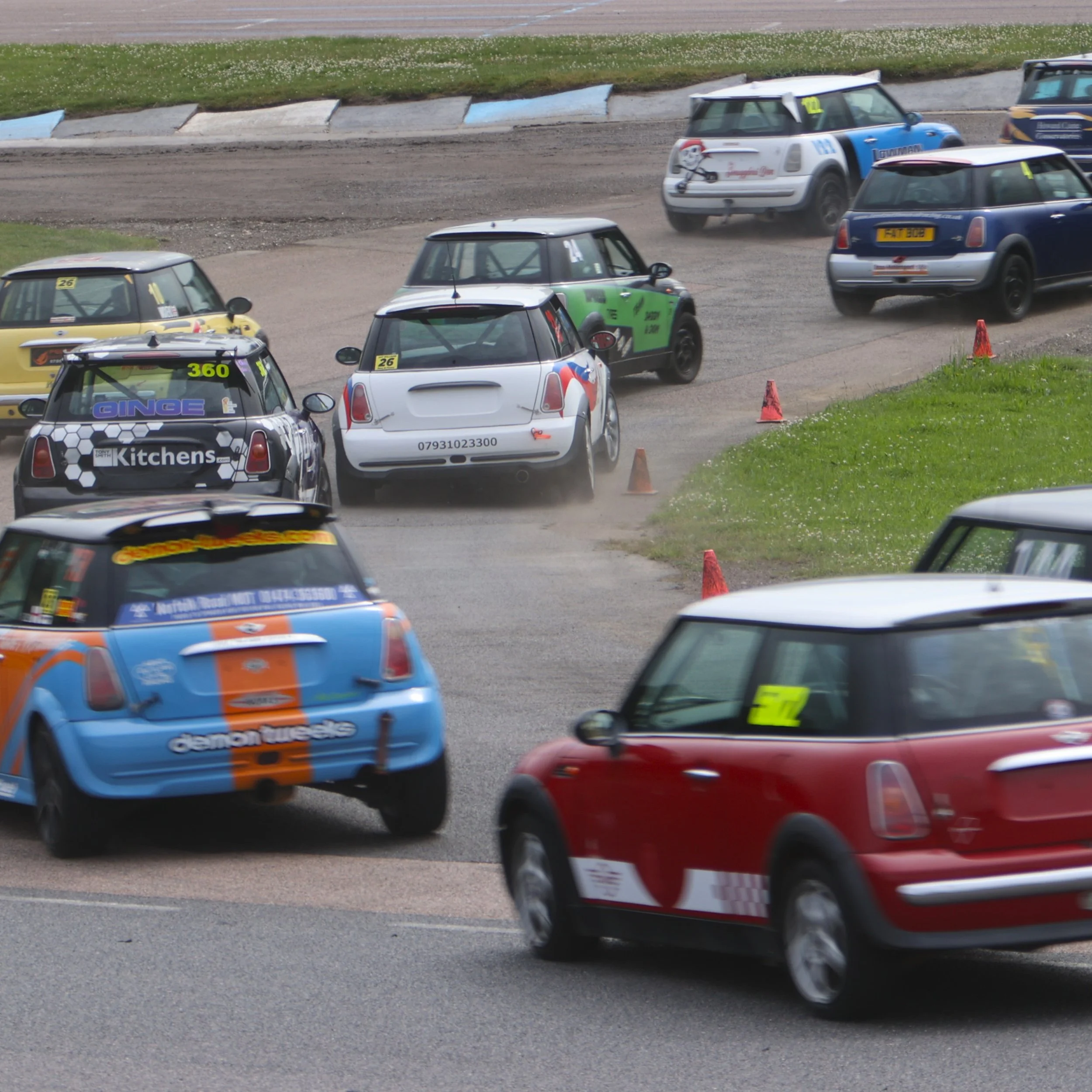 Minirods 'B' - Kent Outlaw Oval Racing (KOOR) - Lydden Hill - 20 June 26 
