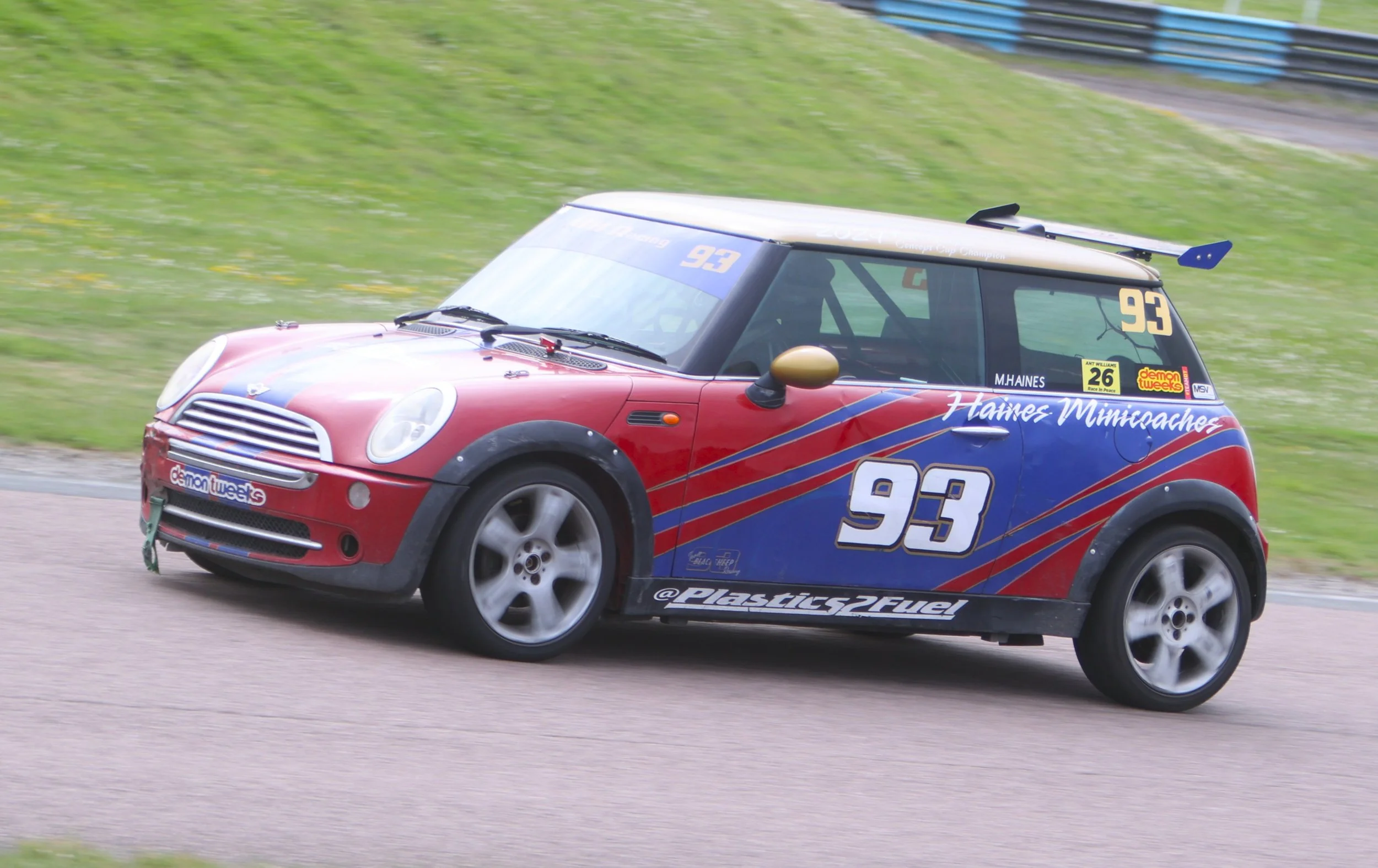 Minirods 'A' - Kent Outlaw Oval Racing (KOOR) - Lydden Hill - 20 June 26 