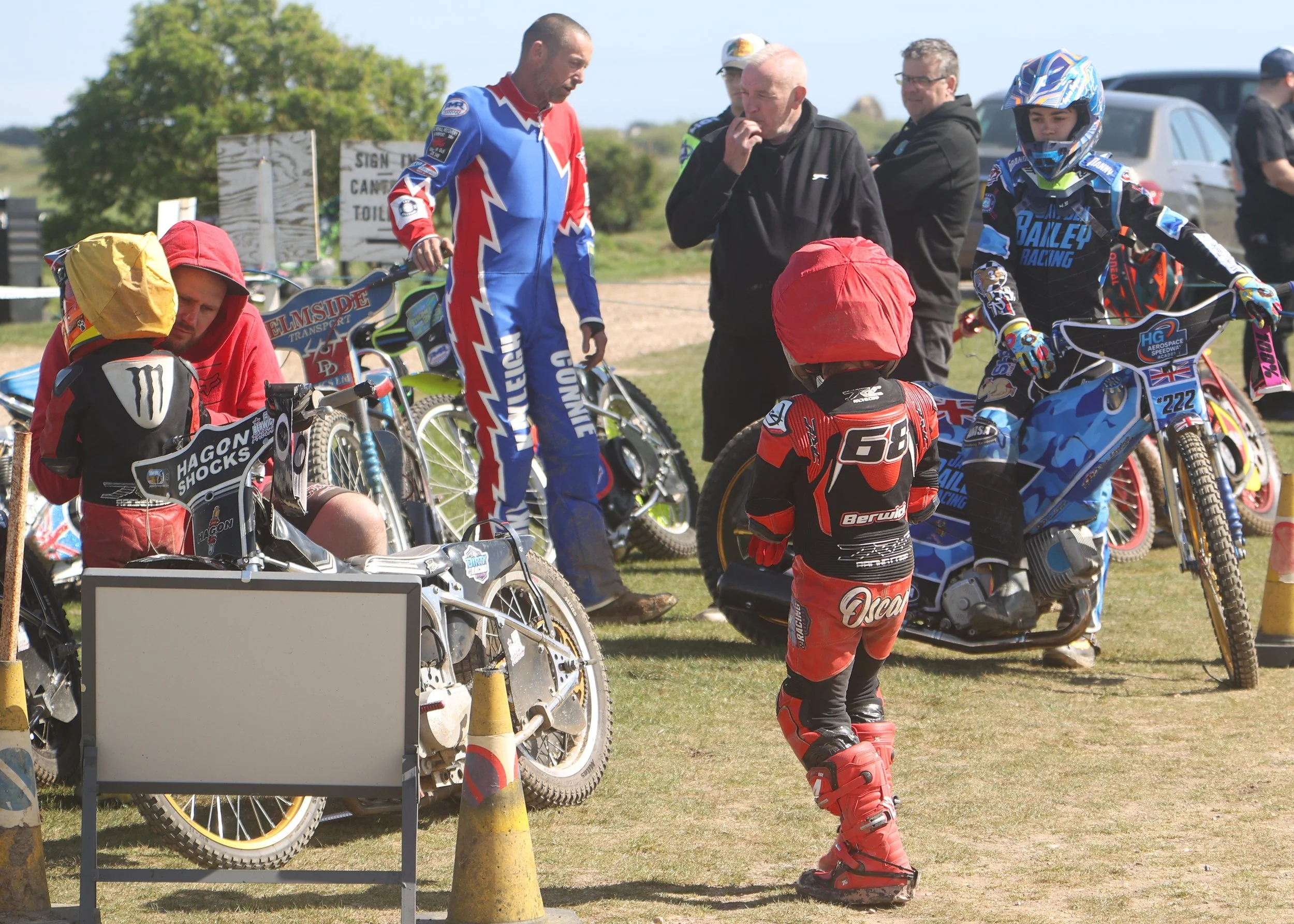 Life in the pits - Lydd Speedway practice day 18 Apr 2
