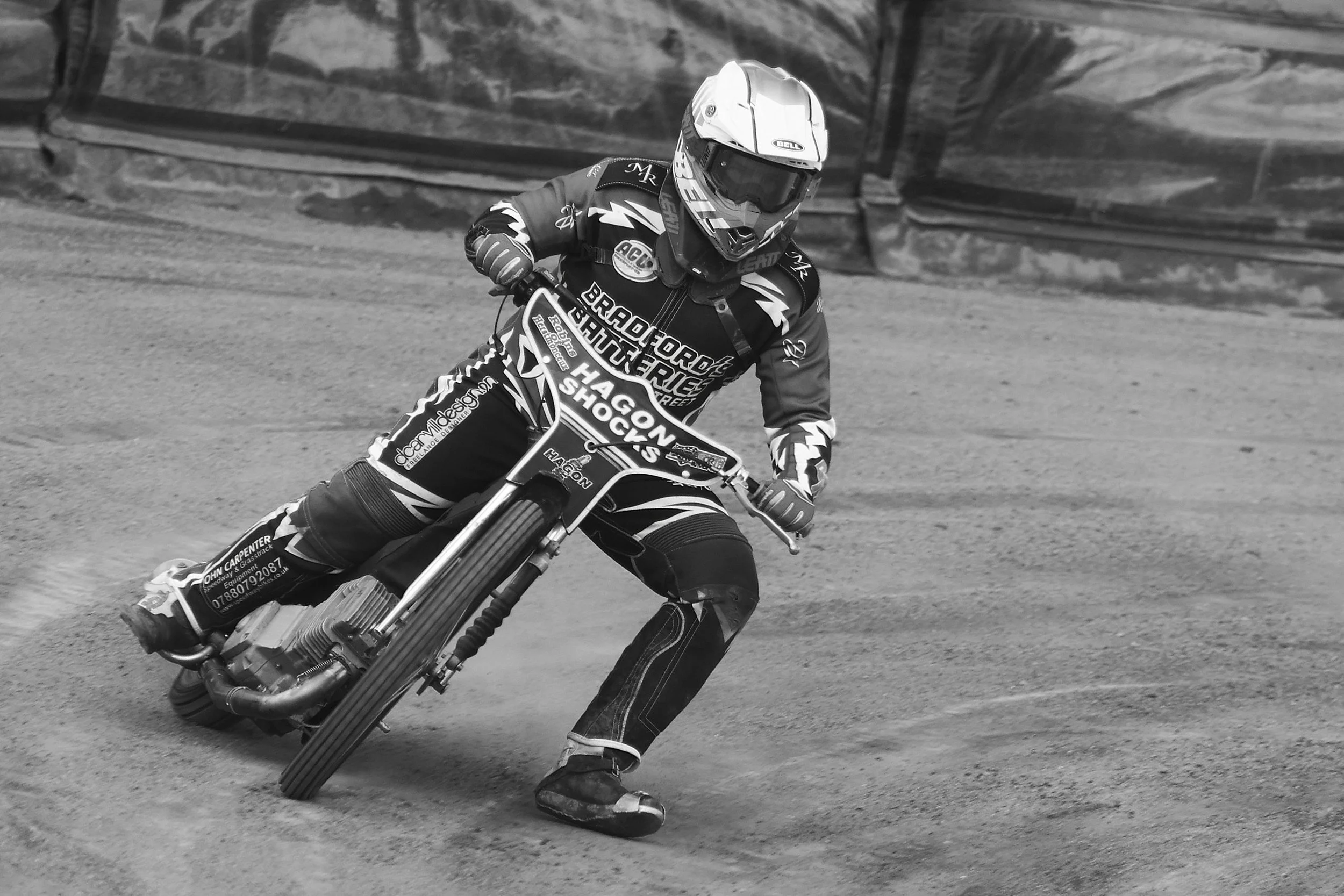 Black & White images - Lydd Speedway Practice day - 17 May 26