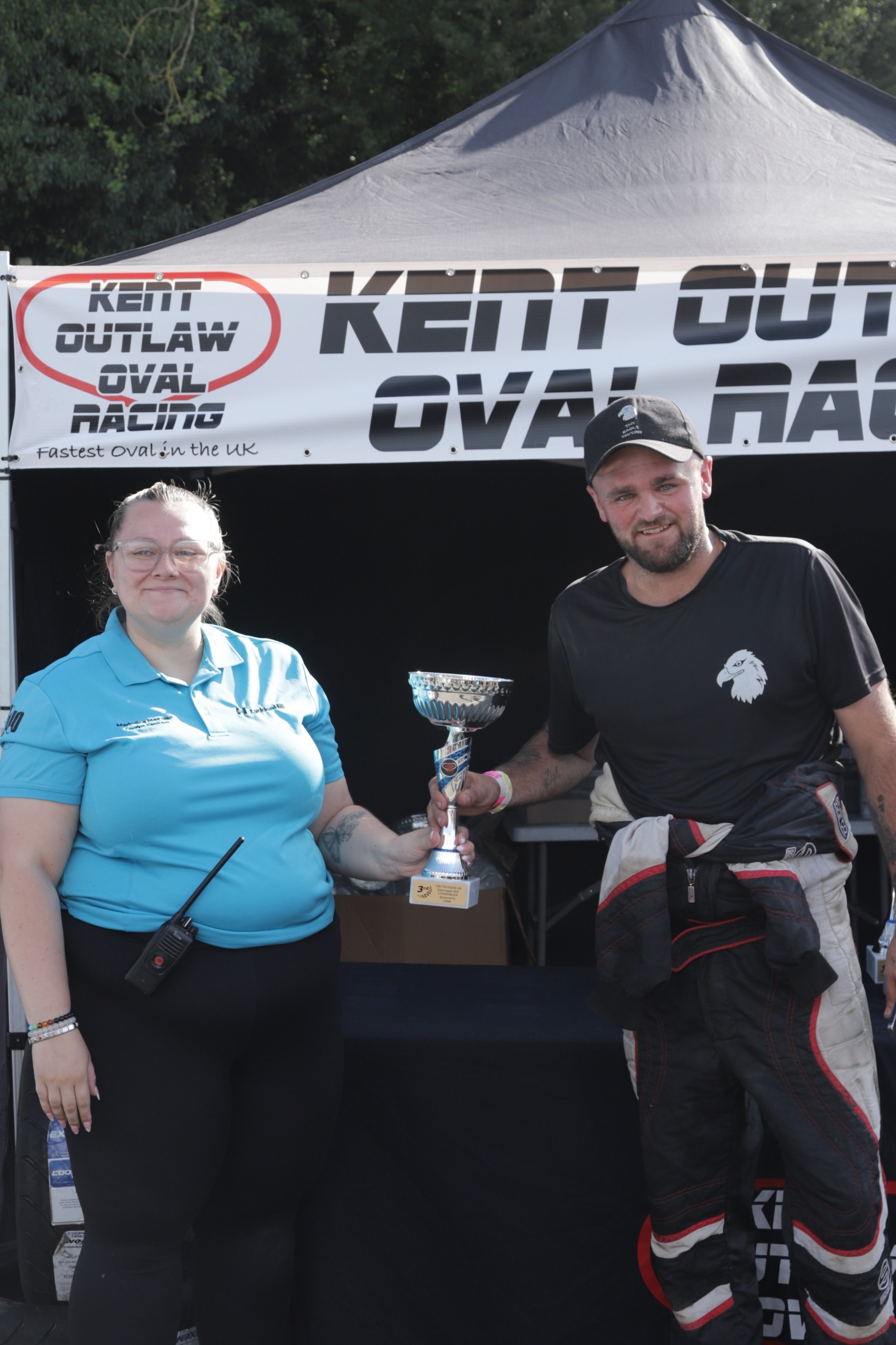 Thunder 650 day one Trophy winners