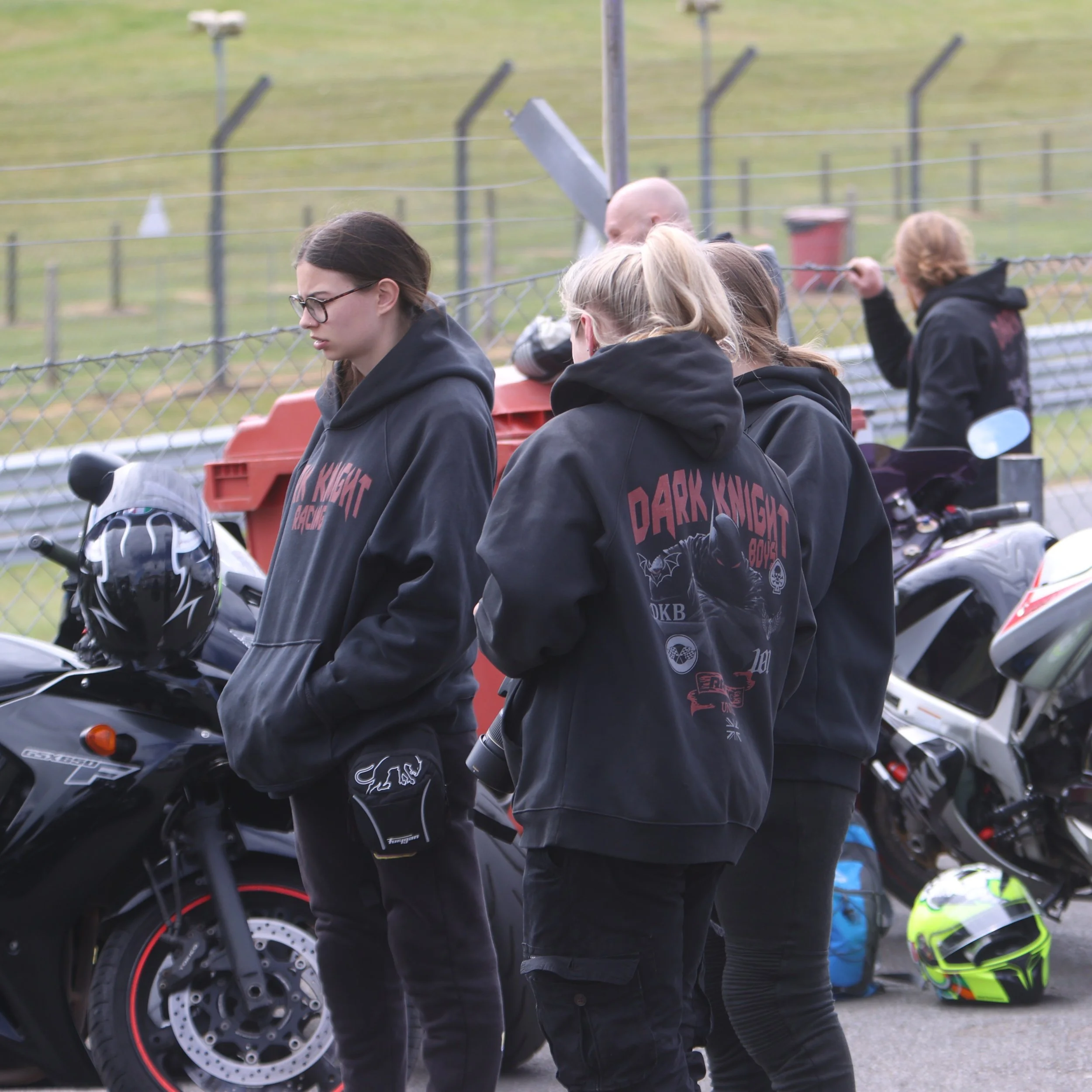 Life in the Pits for the Dark Knights Racing crew - MSV Bike Track day at Brands Hatch - 20 April 26