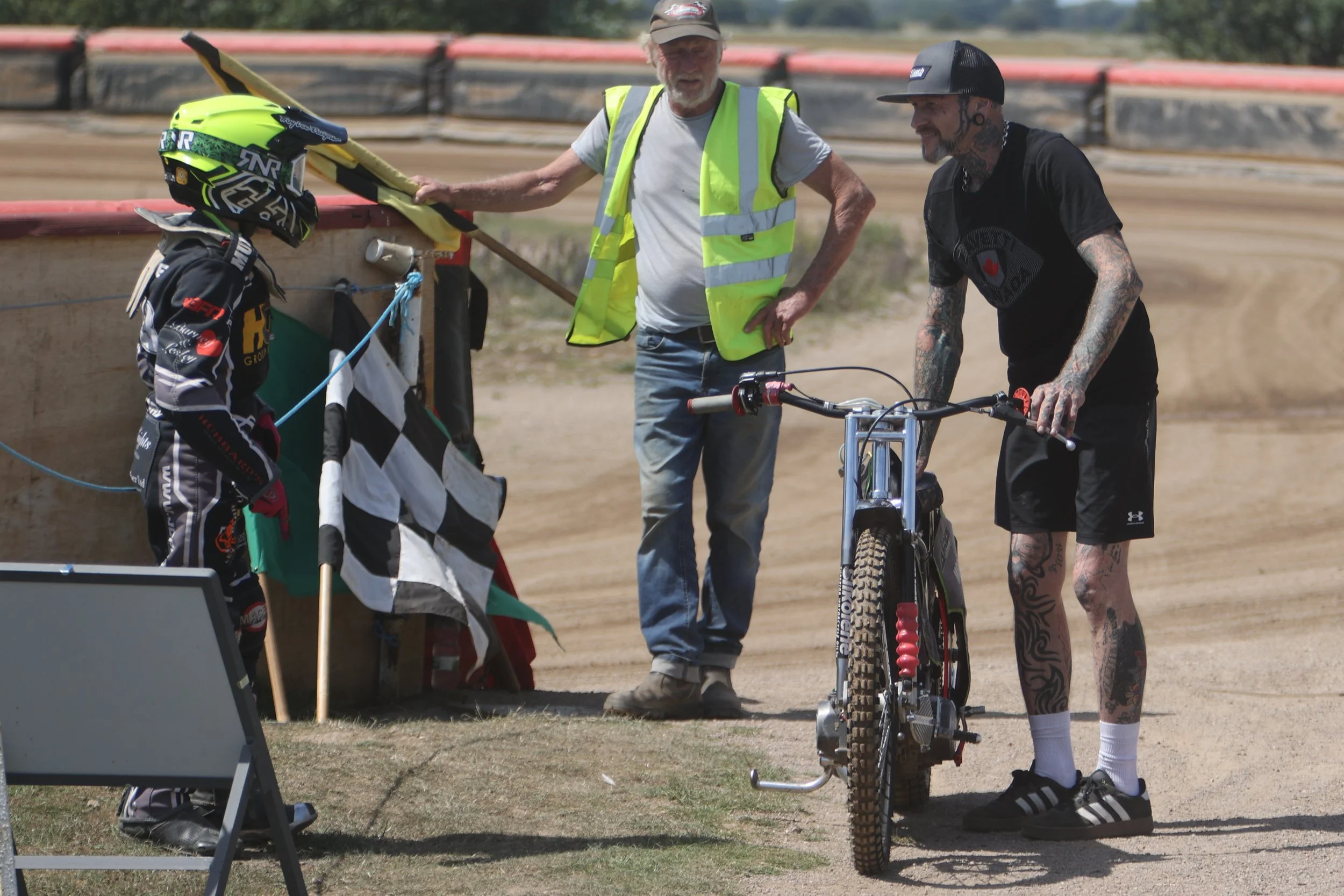 Support team - Practice Day 21 June 26 - Lydd Speedway