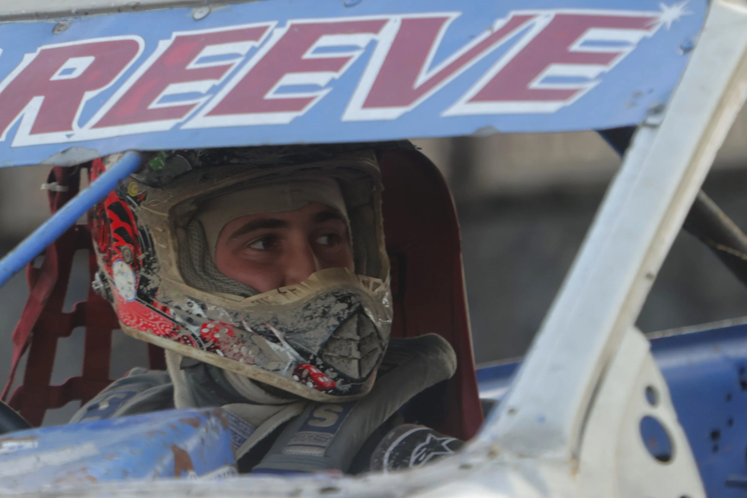 Strapped in and ready to go