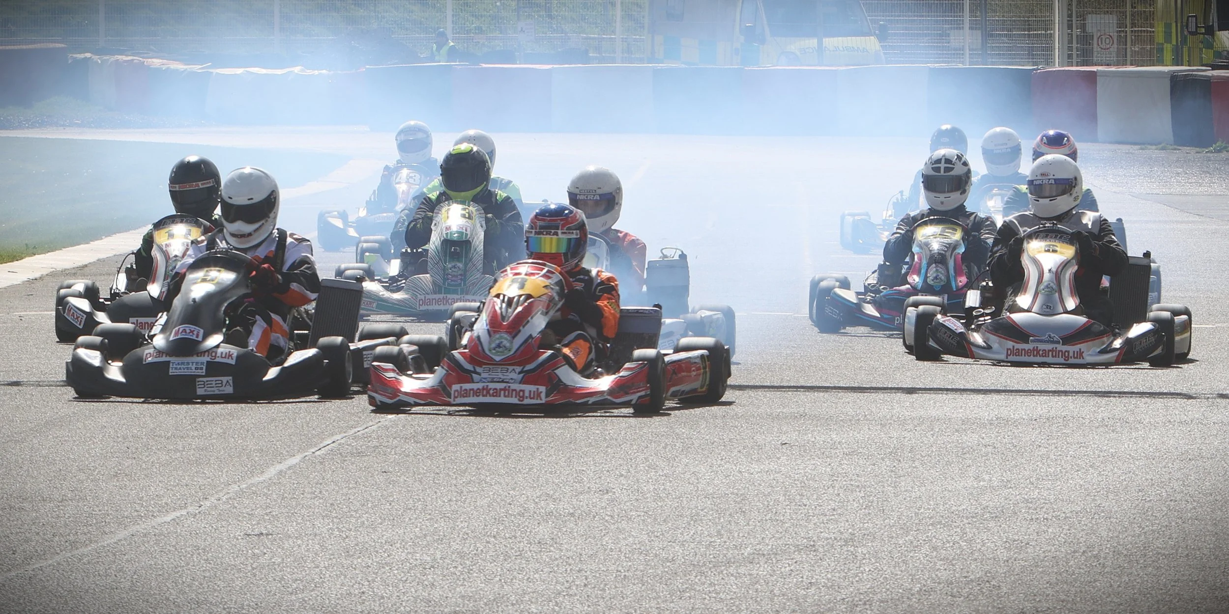 Formula Blue Kart Racing