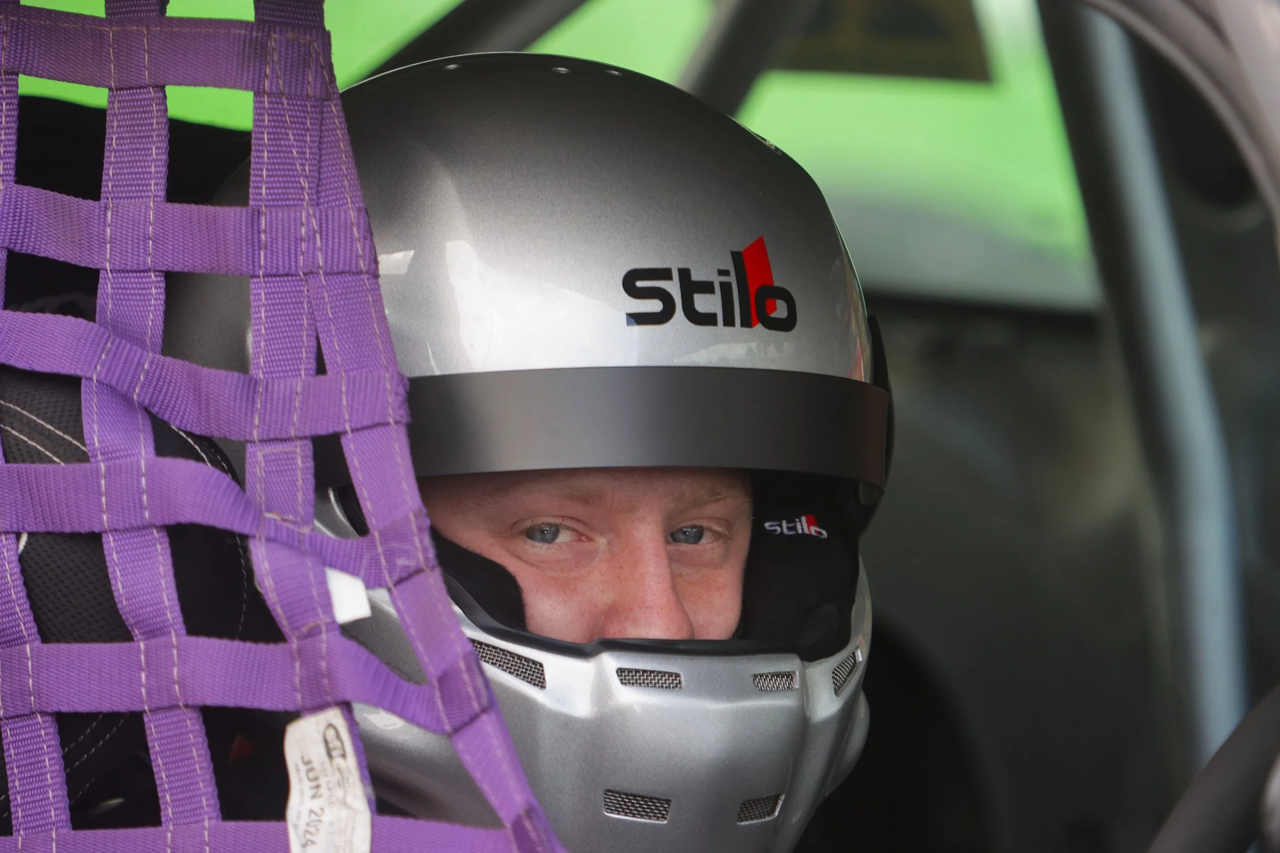 Strapped in and ready to go