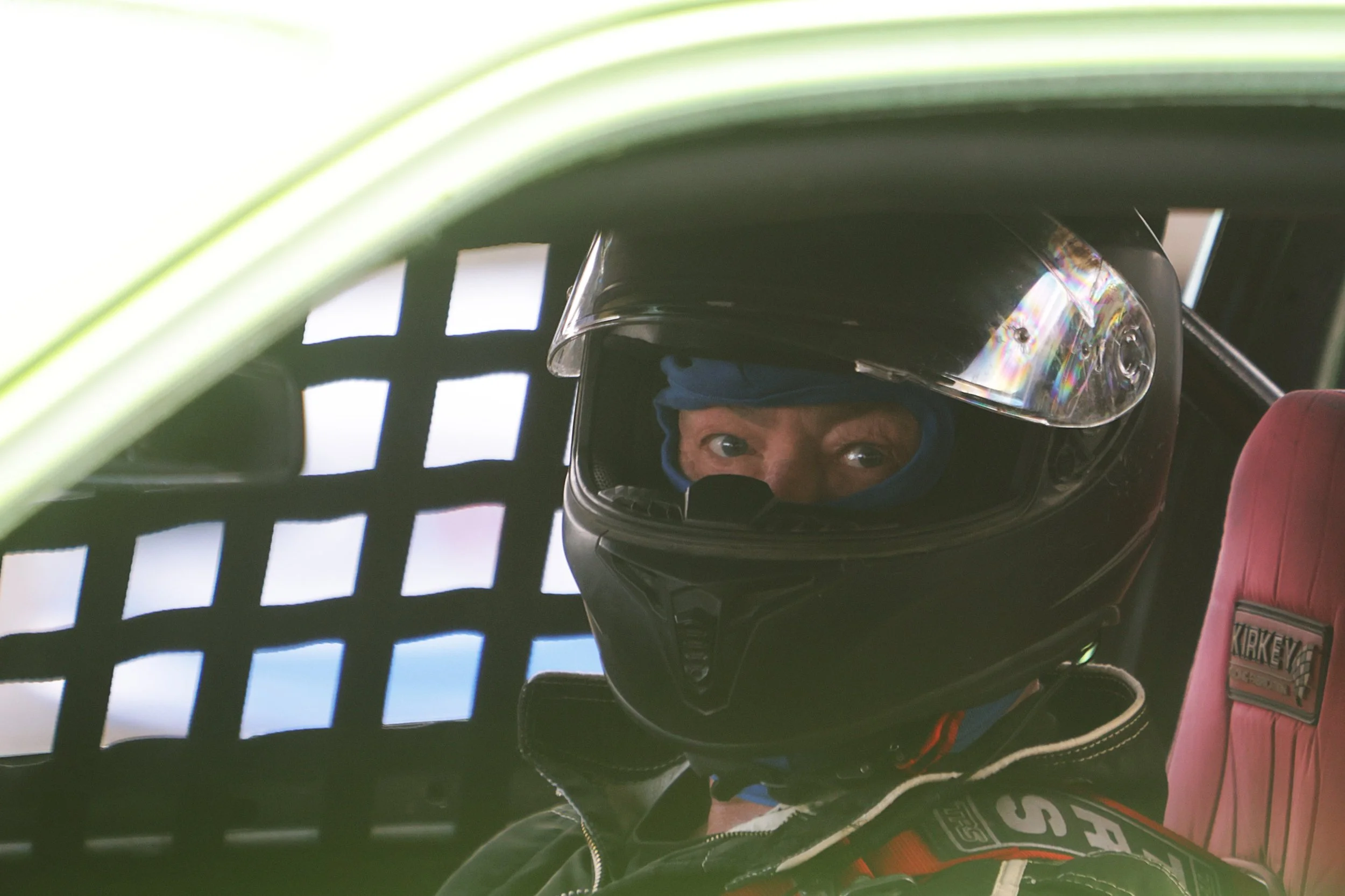 Strapped in and ready to go