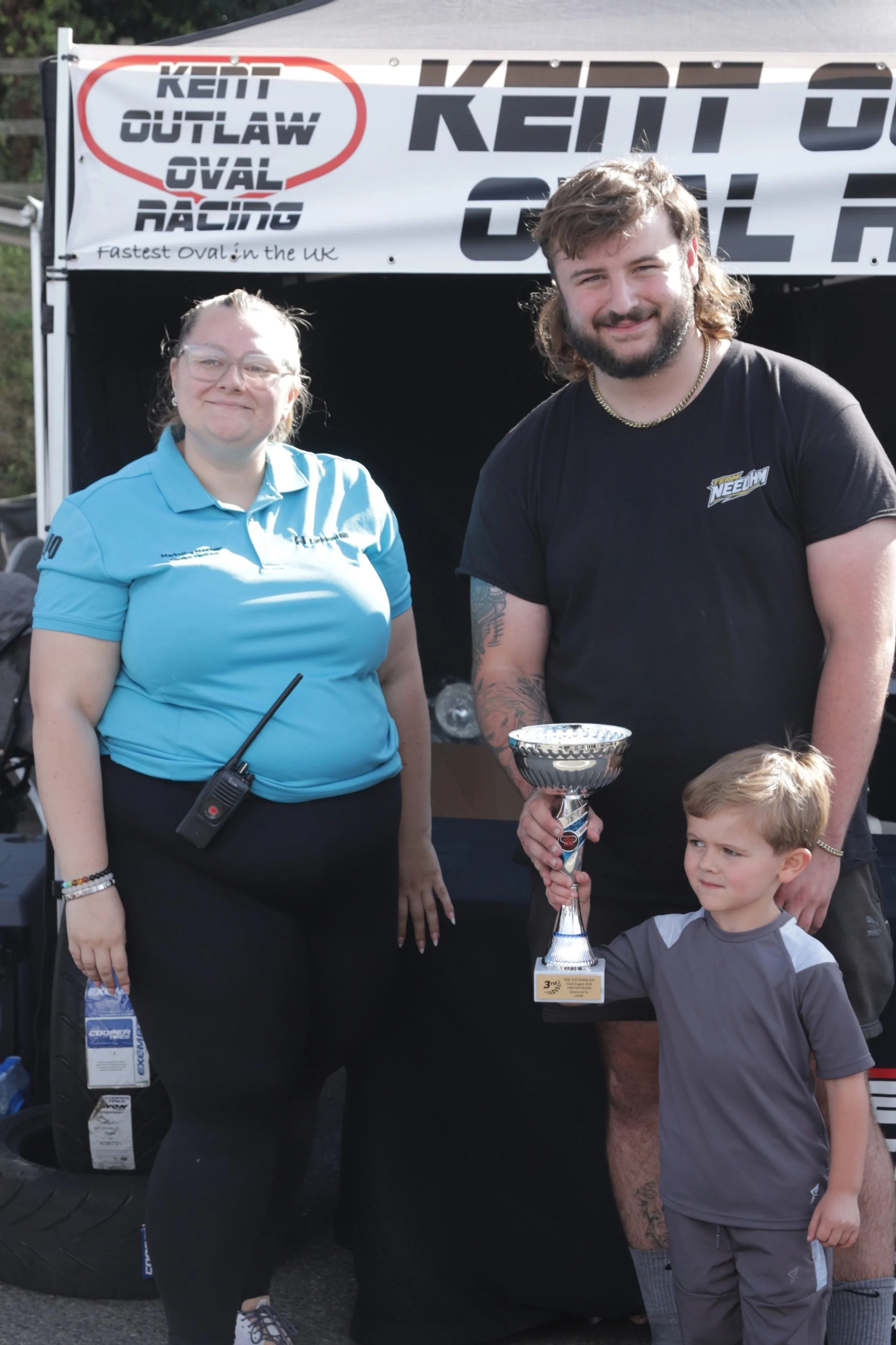 Thunder 650 day one Trophy winners