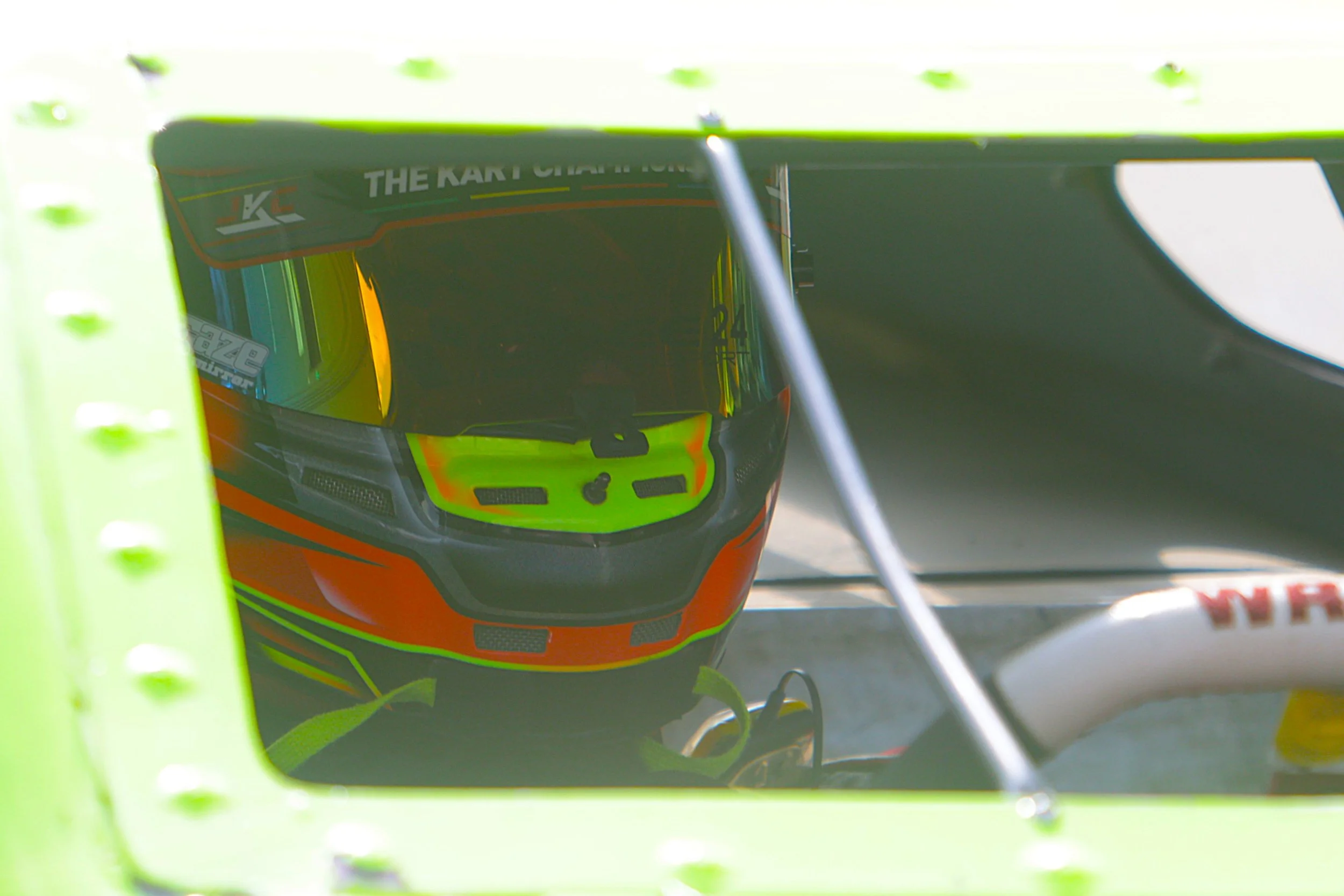 Strapped in and ready to go