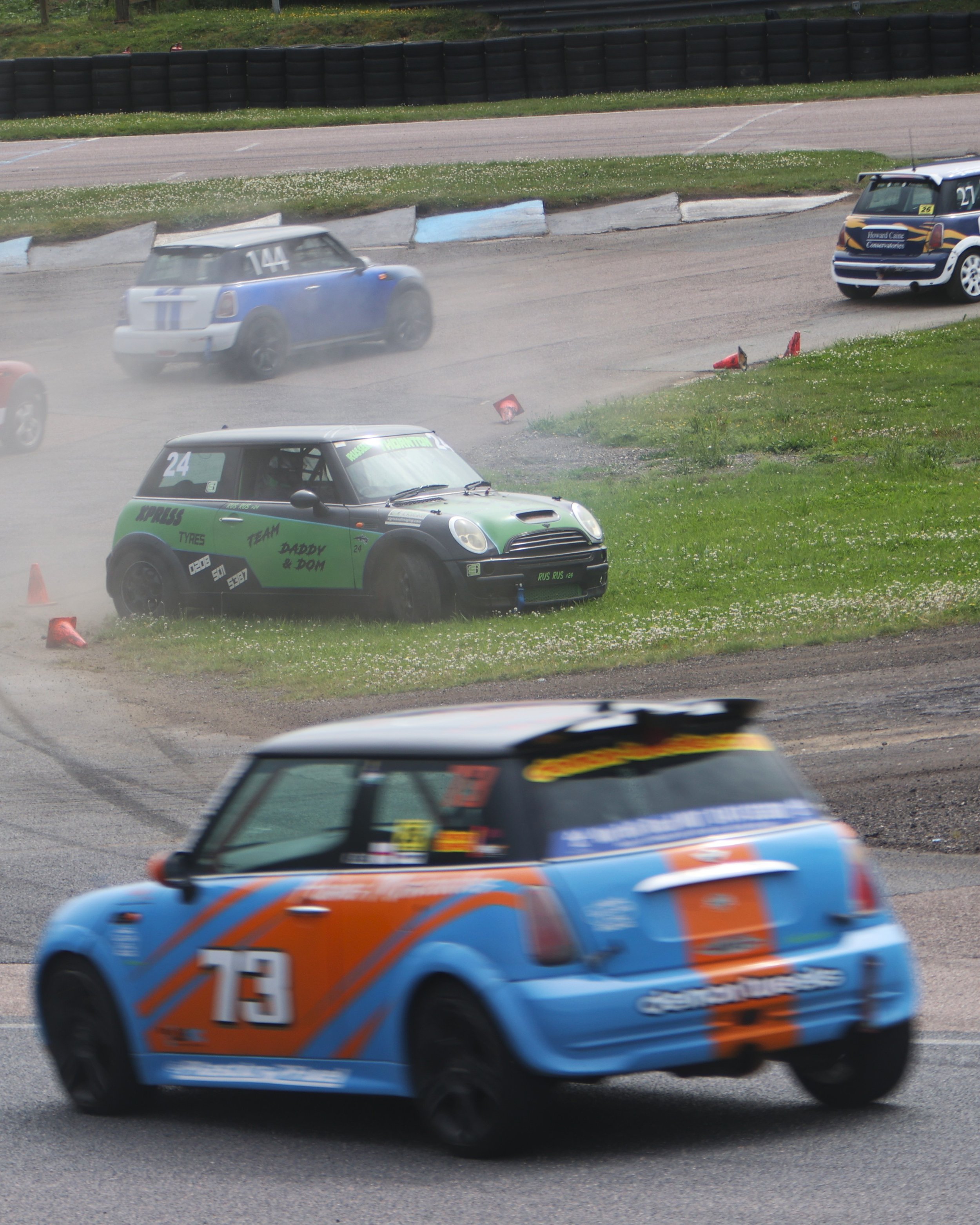 Minirods 'B' - Kent Outlaw Oval Racing (KOOR) - Lydden Hill - 20 June 26 
