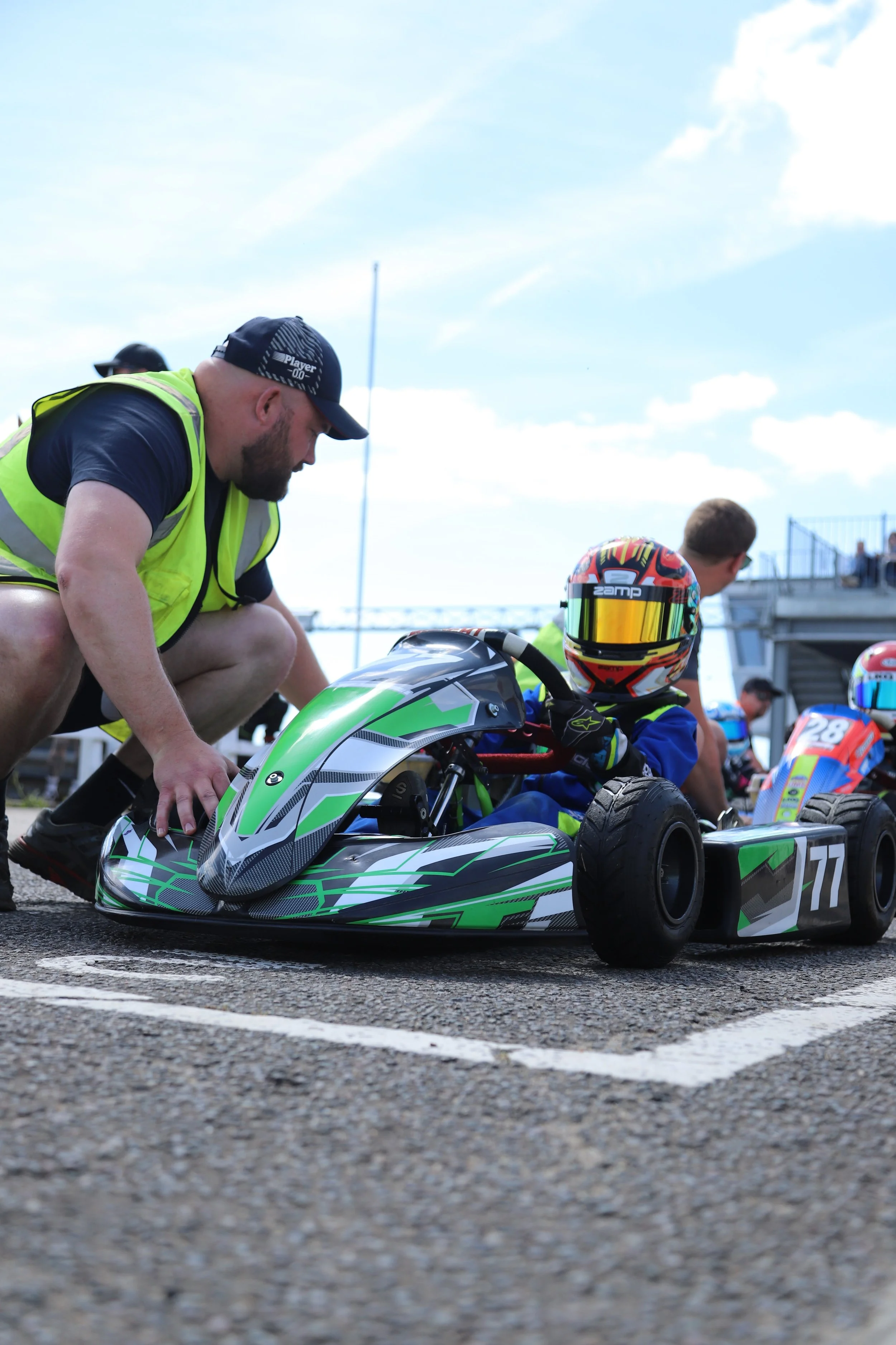 Pit Lane - Race Day - 14 June 26