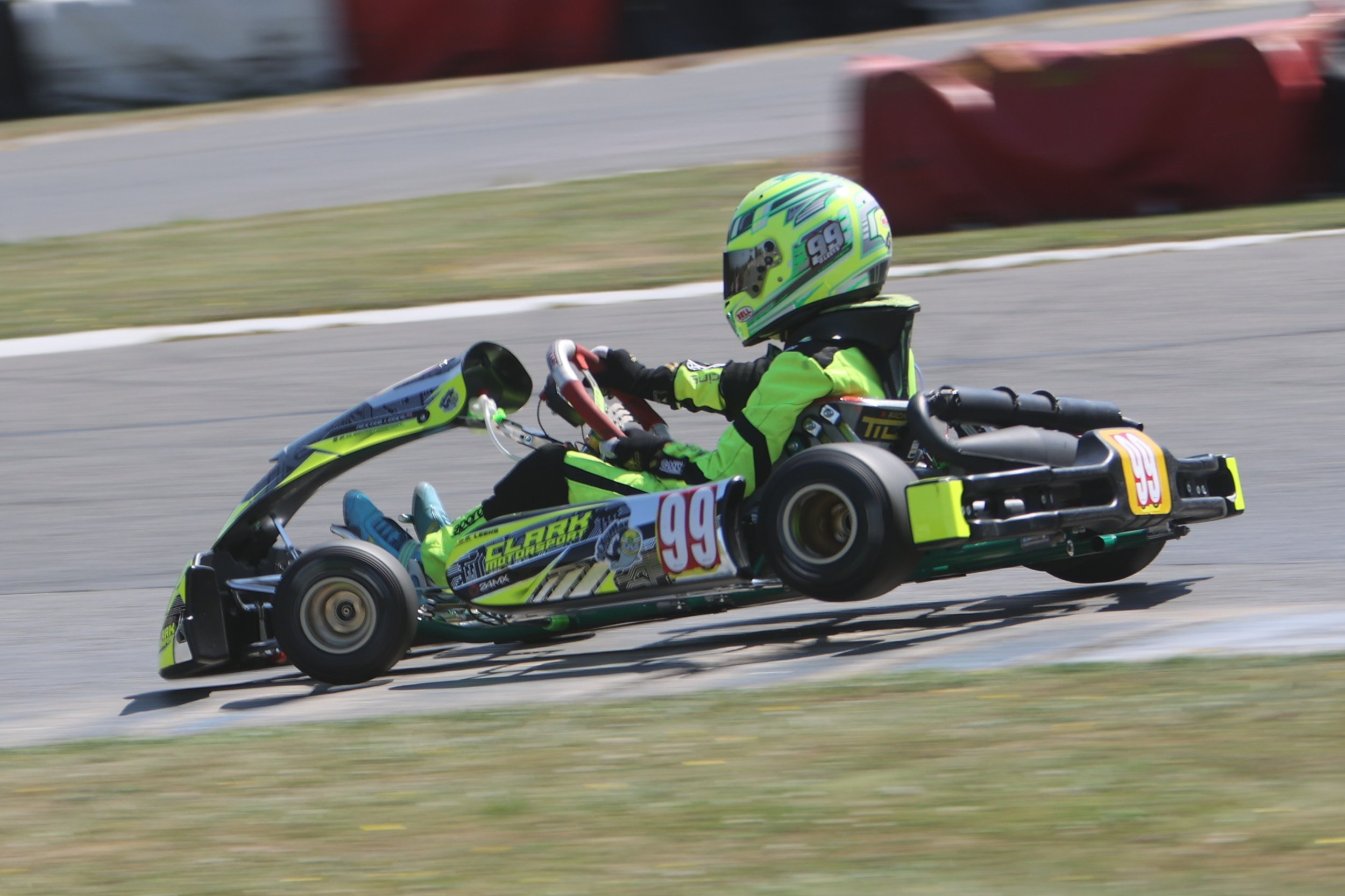 Junior Rotex #99 Dexter Leeks - Lydd Kart Circuit - 12 July 26