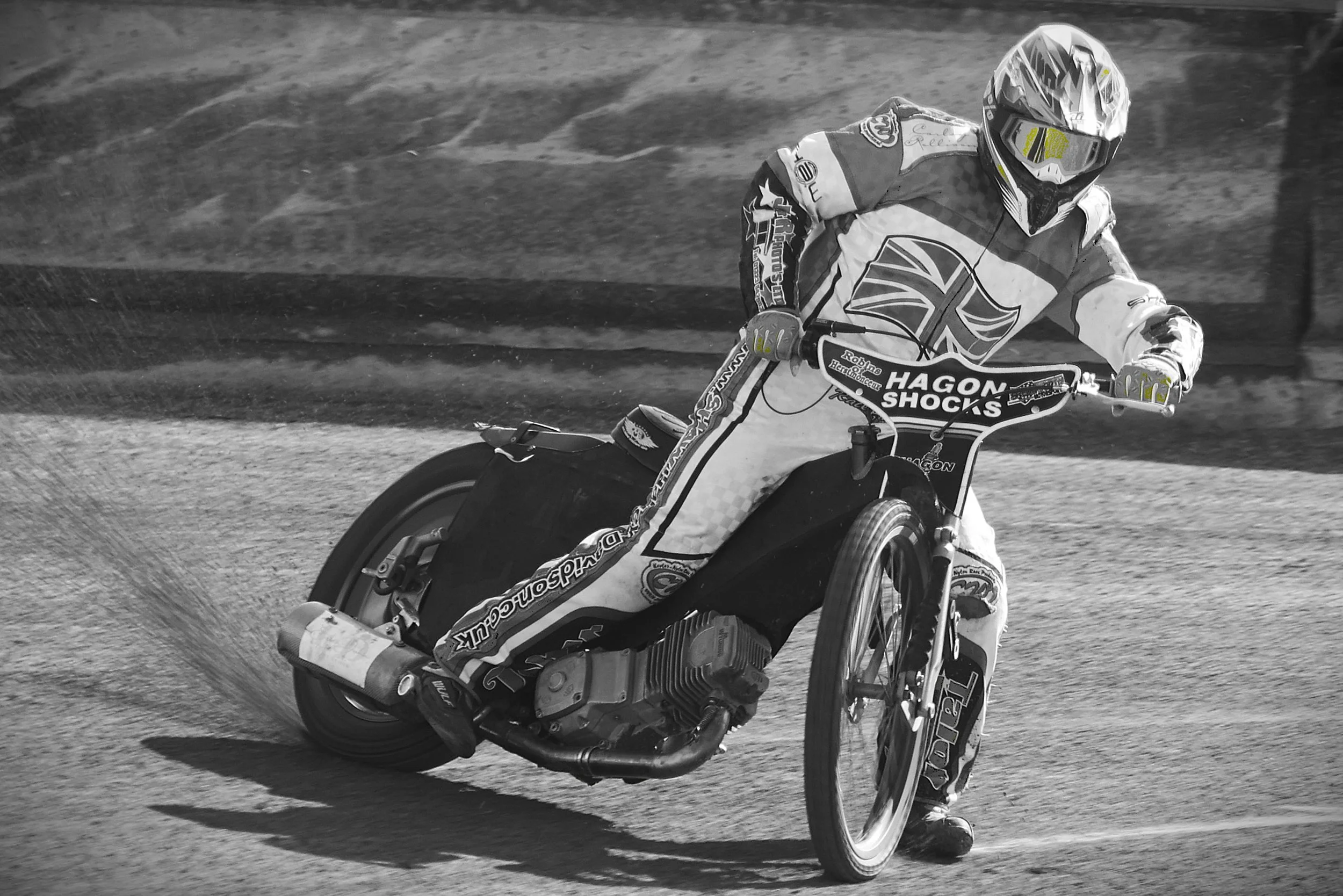 Black & White images - Lydd Speedway Practice day - 17 May 26