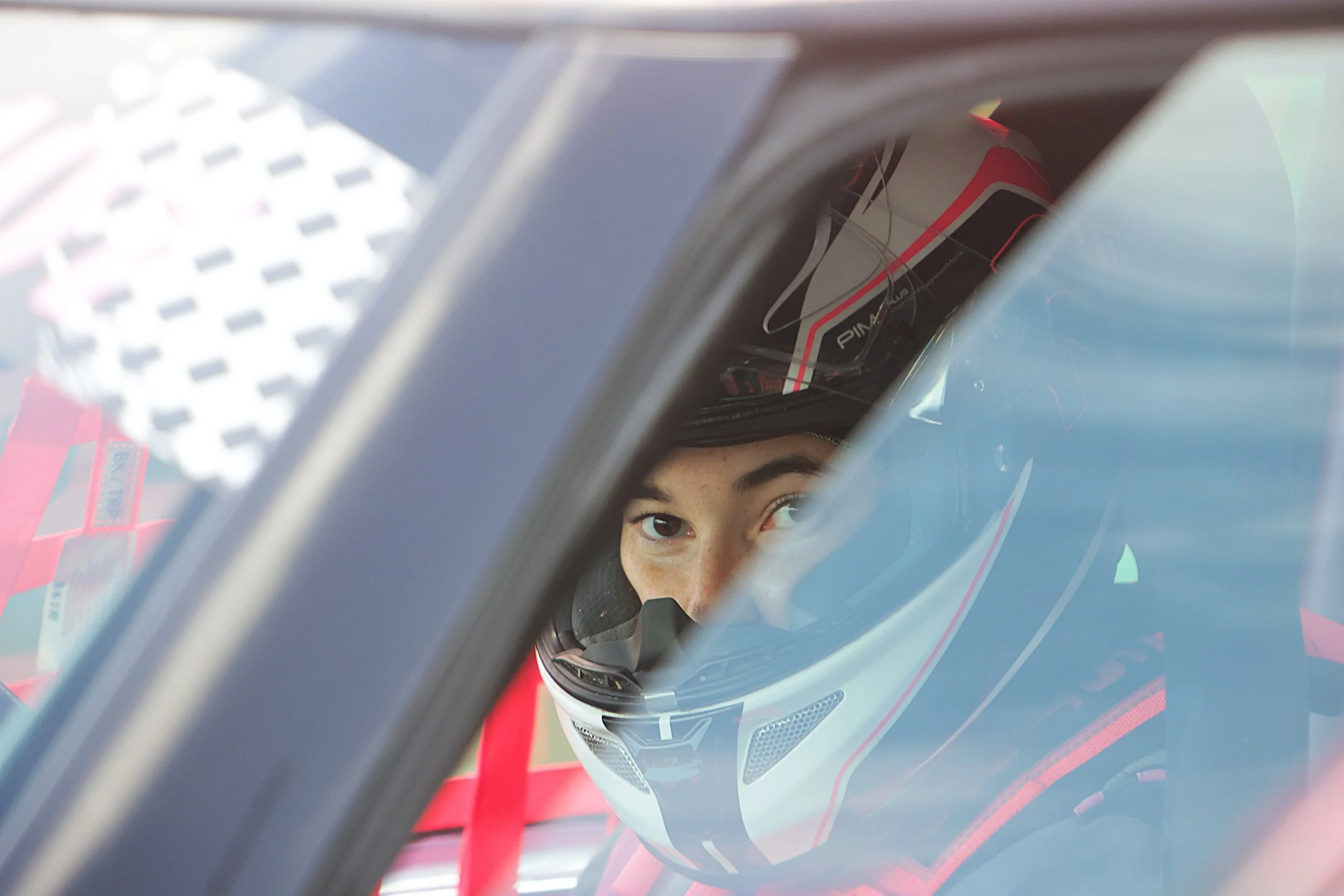 Strapped in and ready to go