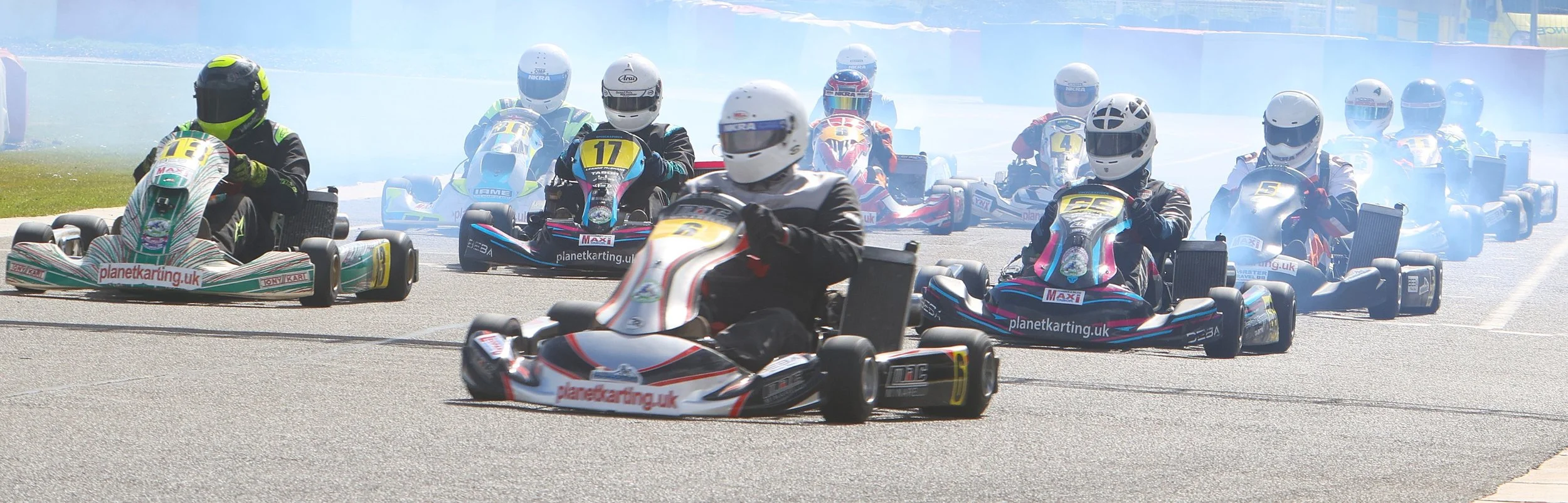 Formula Blue Kart Racing