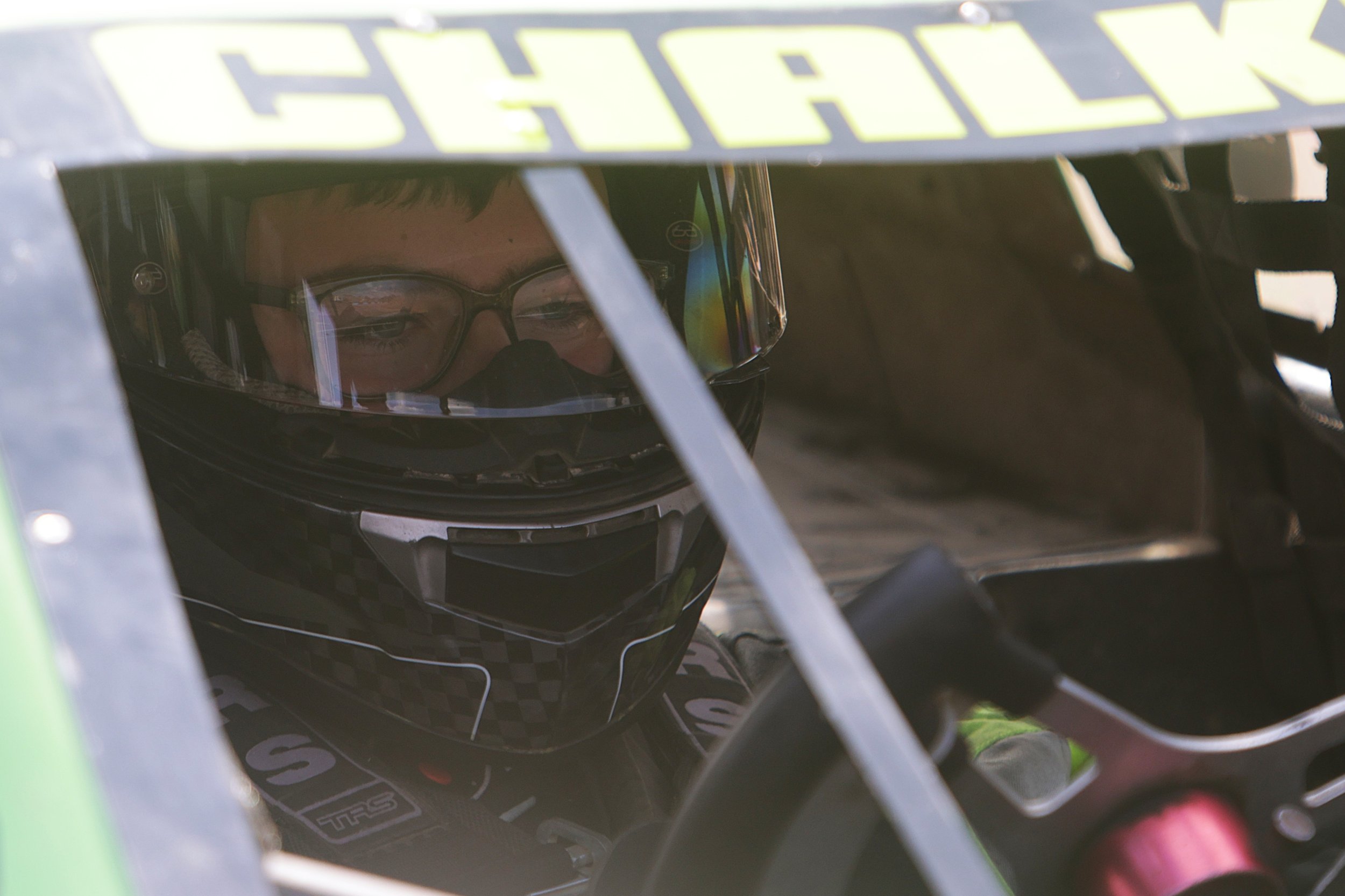 Strapped in and ready to go