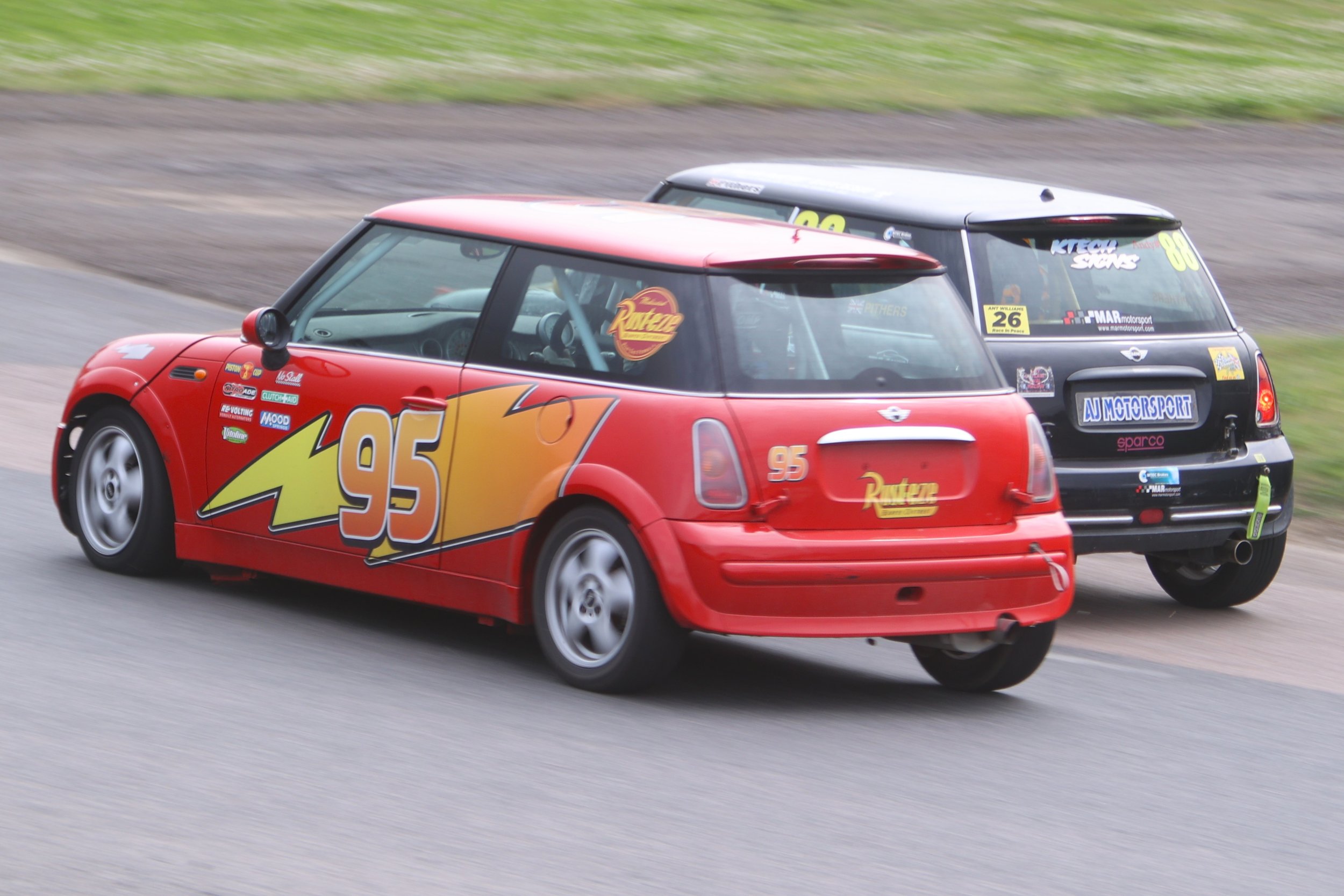 Minirods 'A' - Kent Outlaw Oval Racing (KOOR) - Lydden Hill - 20 June 26 