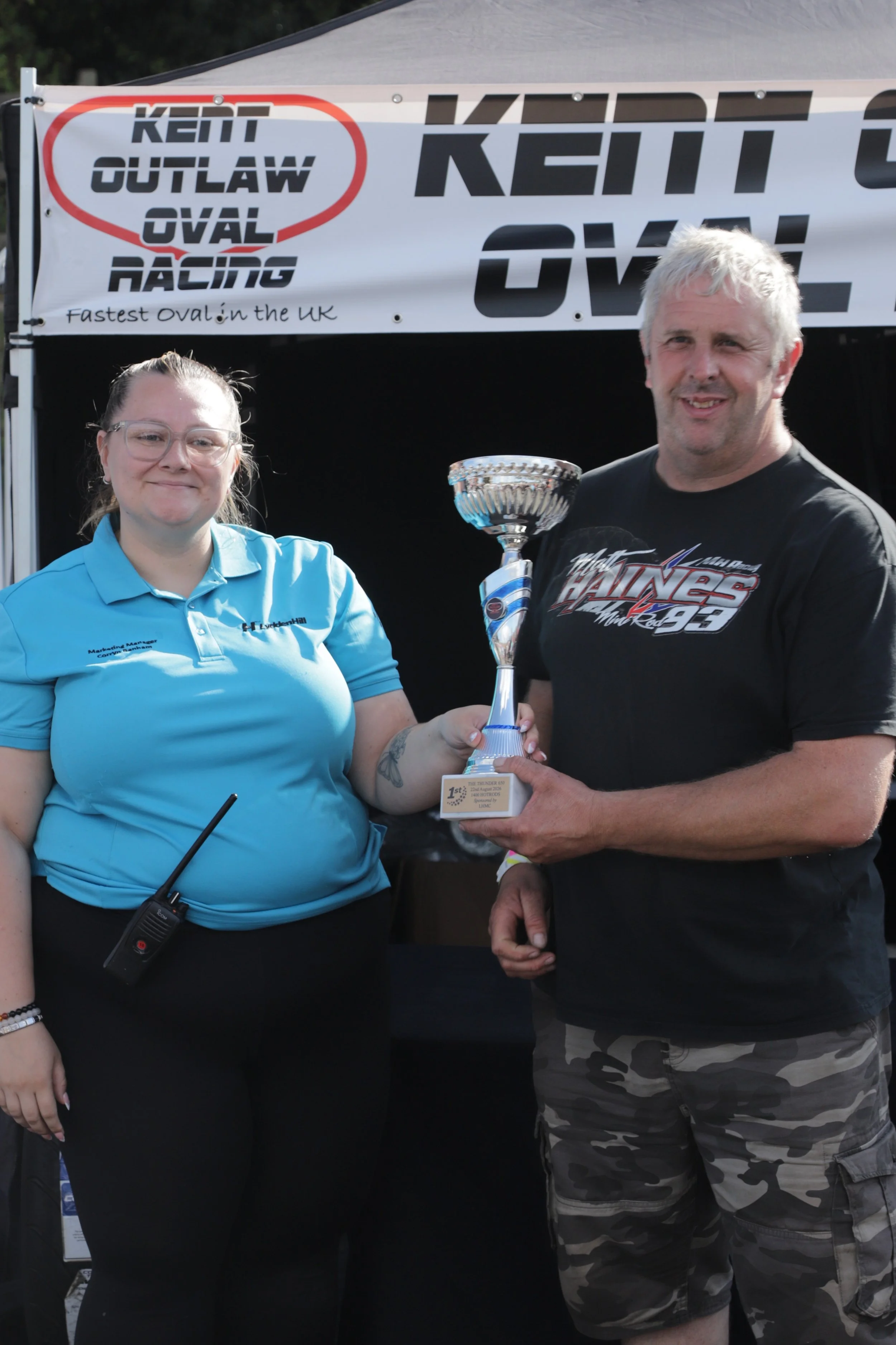 Thunder 650 day one Trophy winners