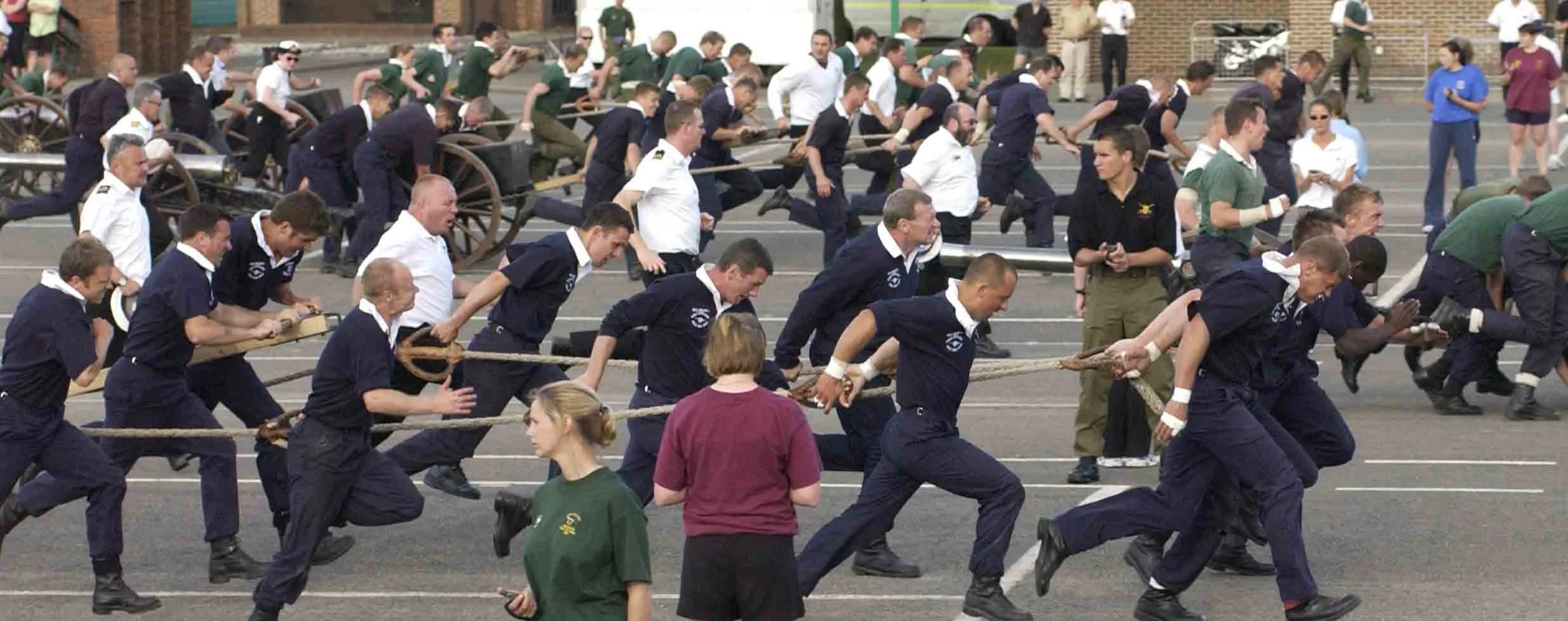 Brickwoods Field Gun at HMS Collingwood