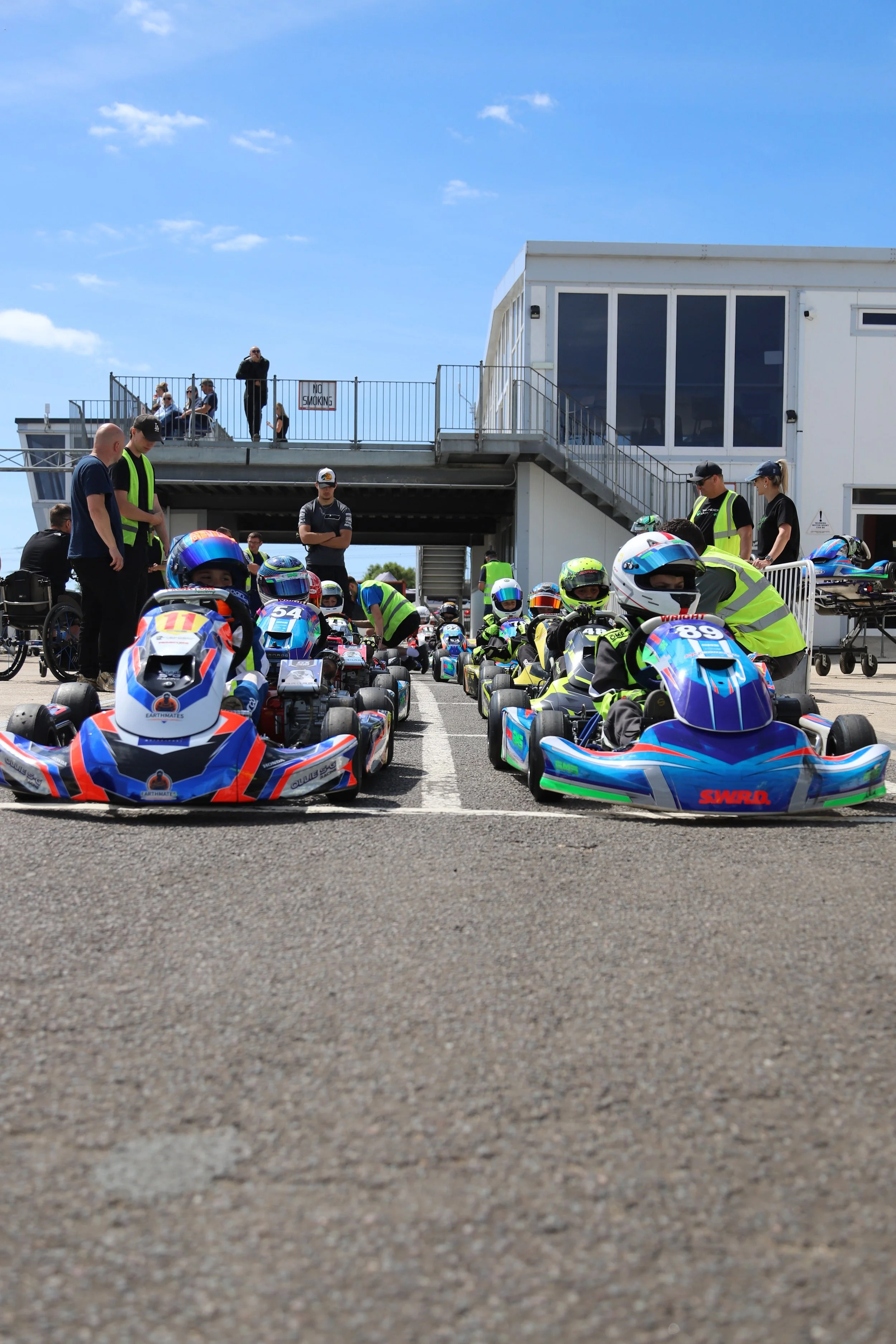Honda Cadets ready for the off - Race Day - 14 June 26