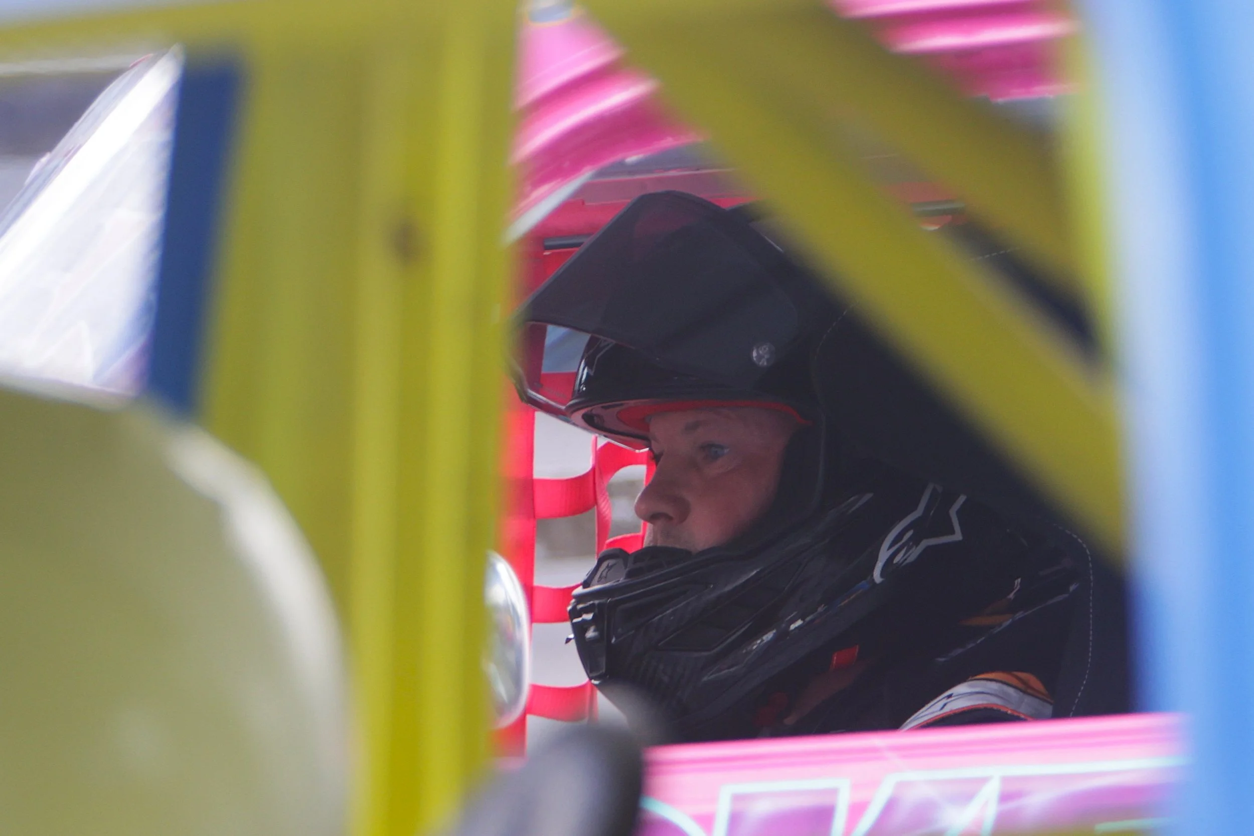 Strapped in and ready to go