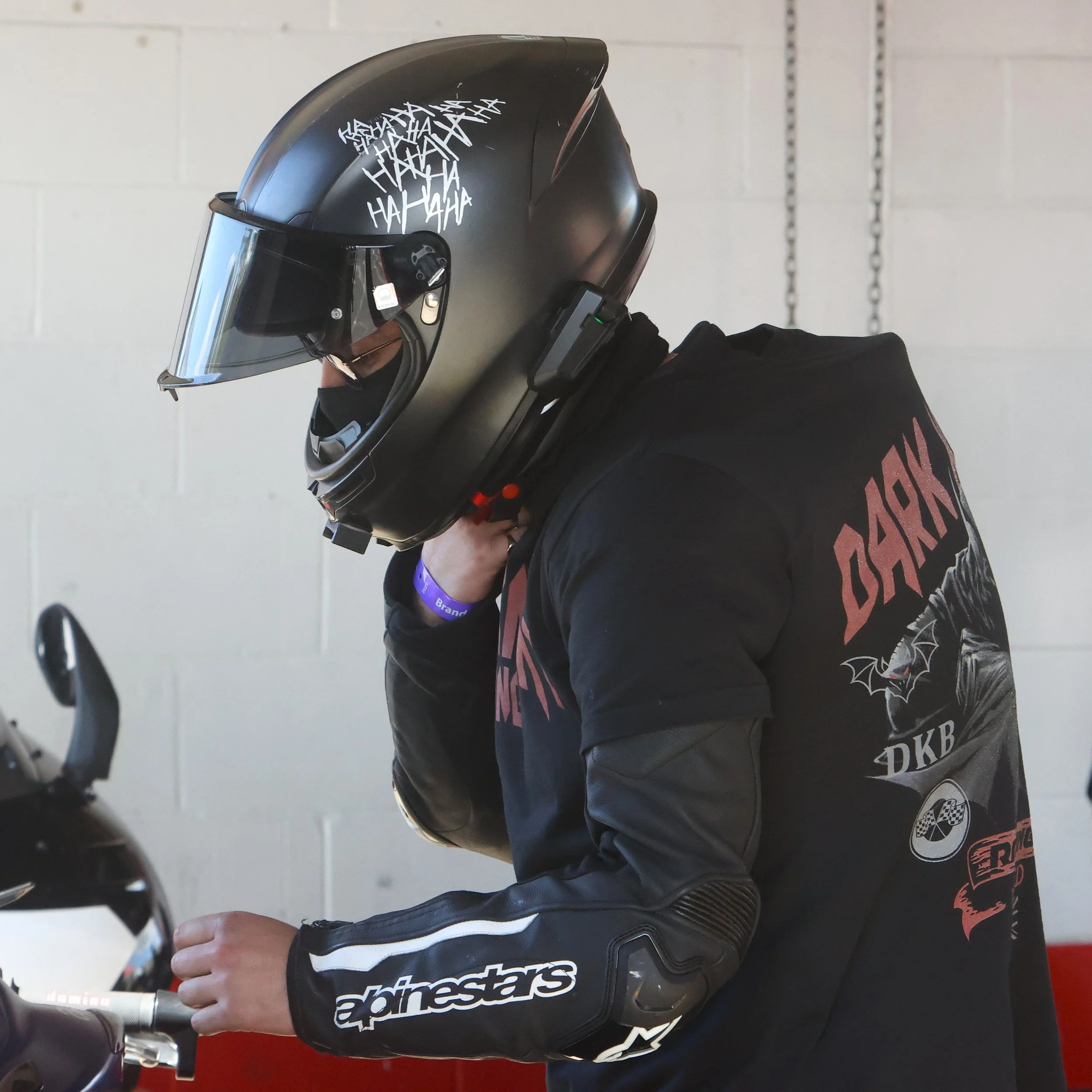 Life in the Pits for the Dark Knights Racing crew - MSV Bike Track day at Brands Hatch - 20 April 26