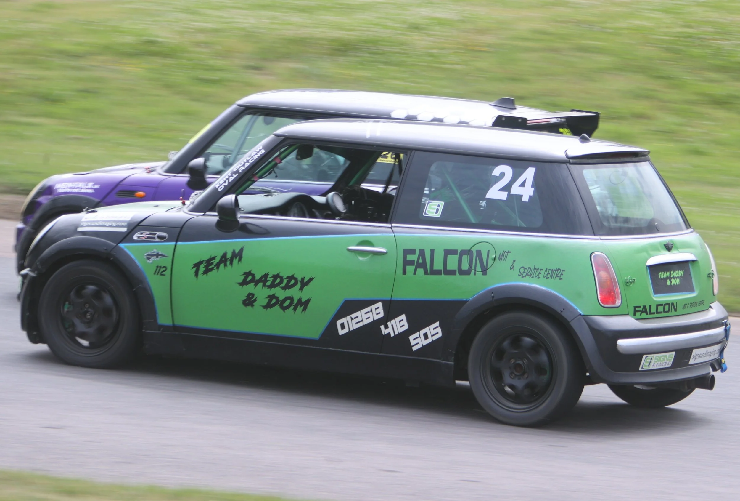 Minirods 'B' - Kent Outlaw Oval Racing (KOOR) - Lydden Hill - 20 June 26 
