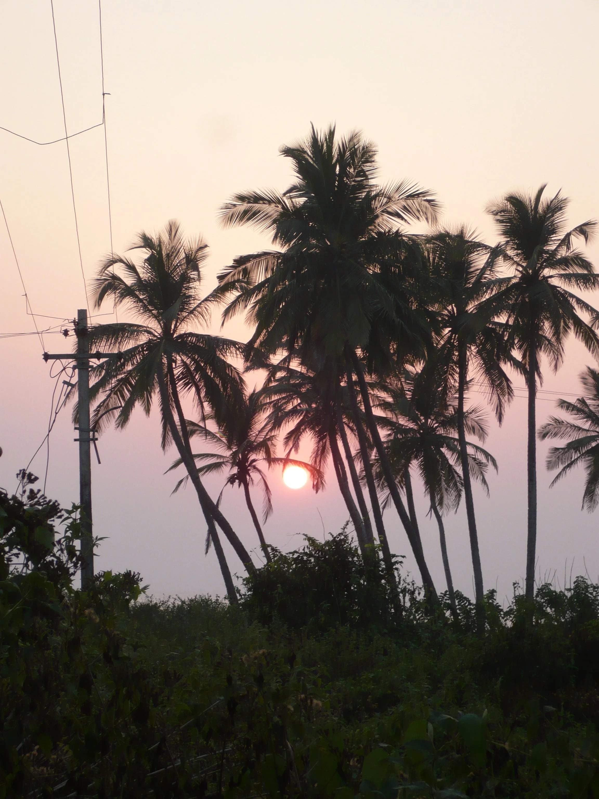 Sunset at Colva Beach, Goa, India