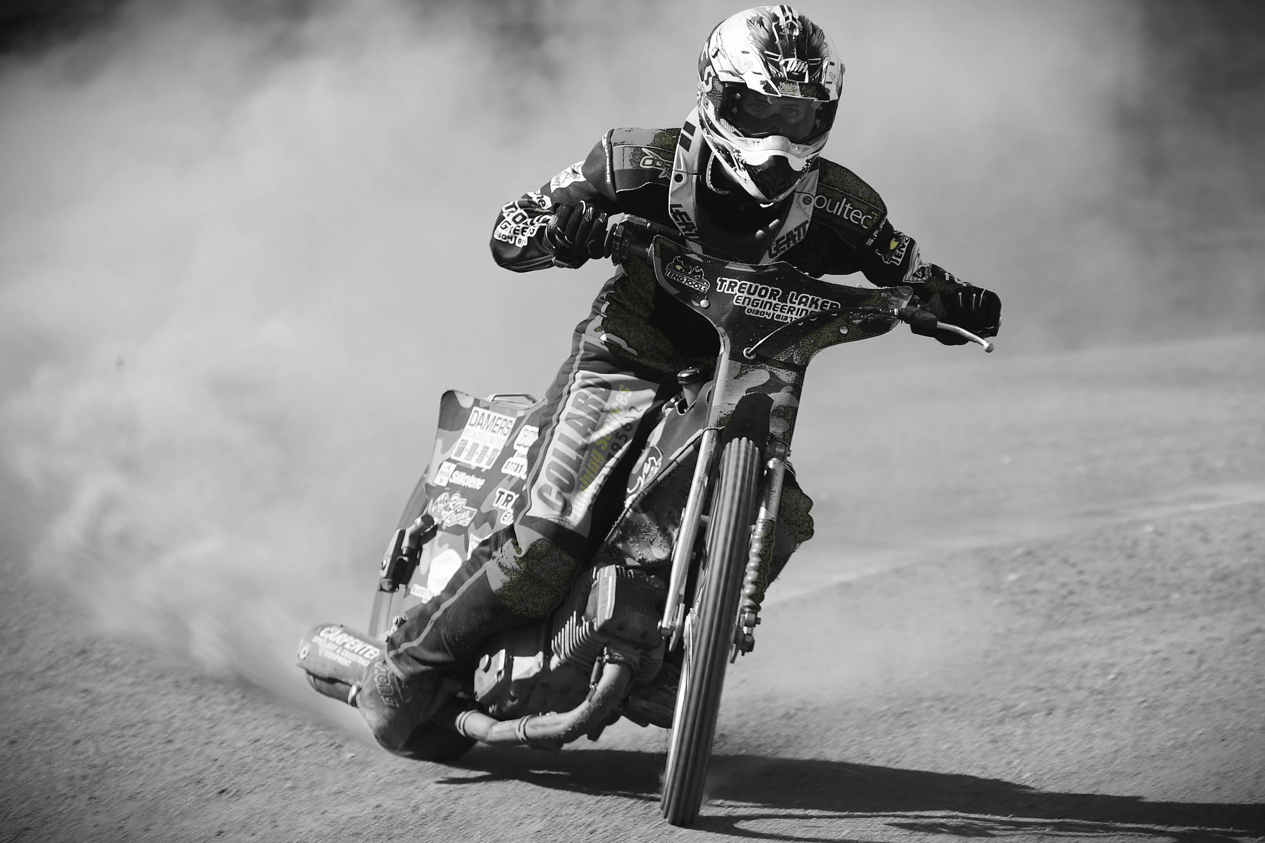 Black & White images - Lydd Speedway Practice day - 17 May 26