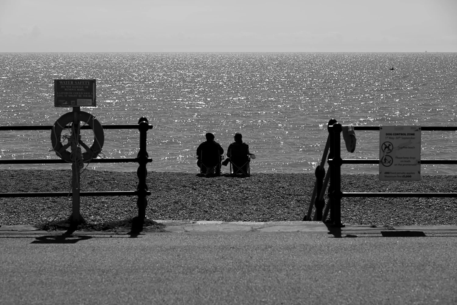 Watching the world go by. Hythe, Kent