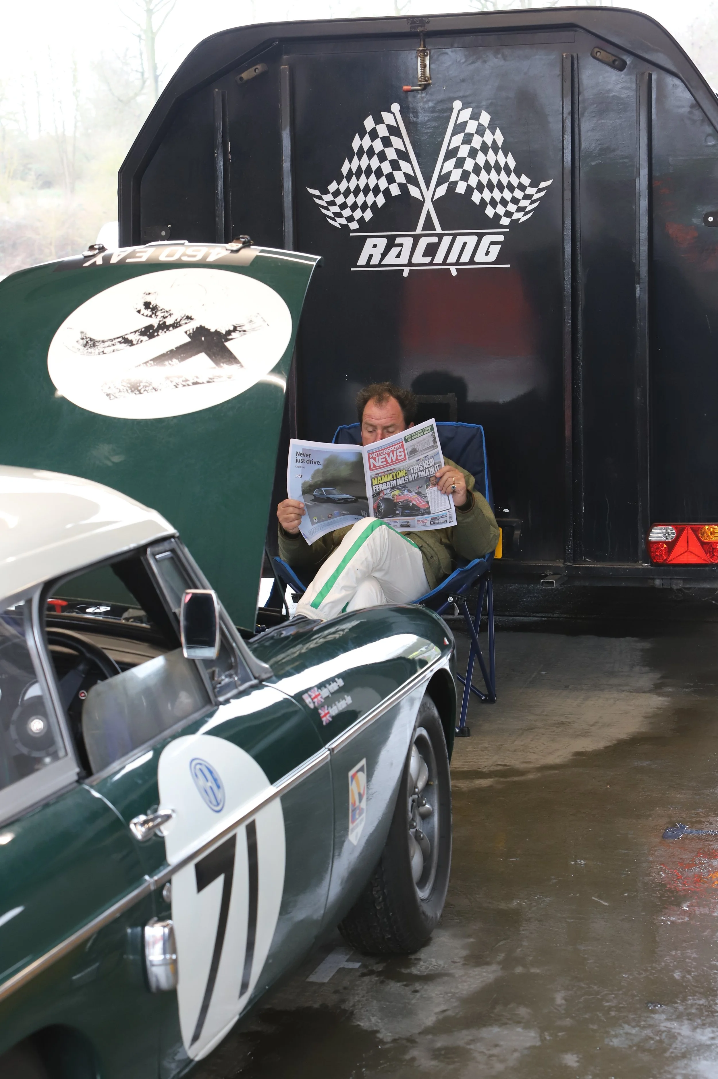 MSV Car Track Day - 27 February 26, life in Pit Lane