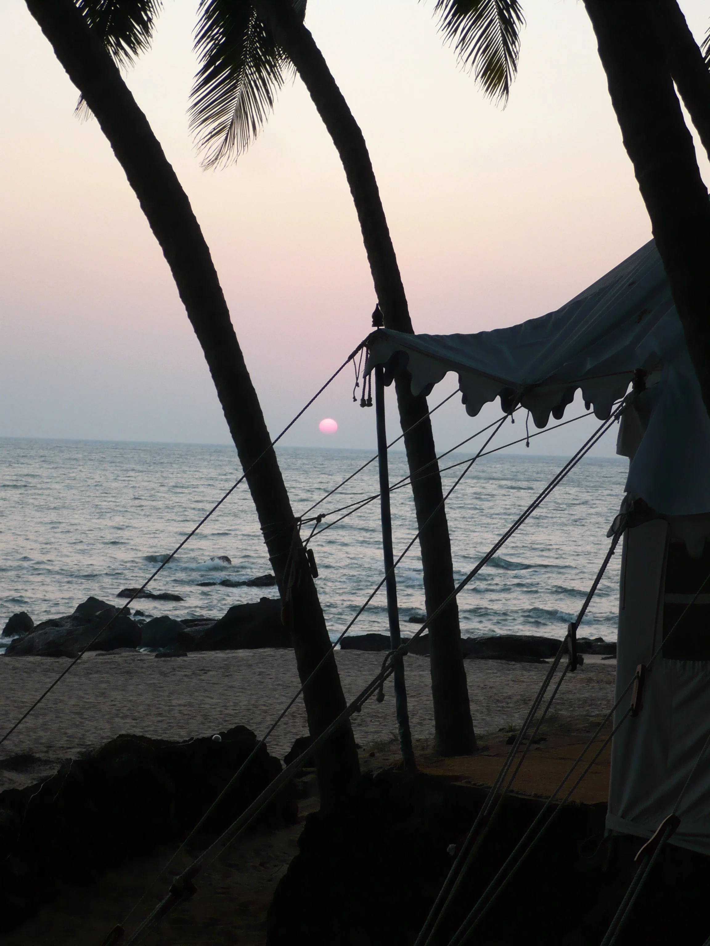 Sunset at Colva Beach, Goa, India
