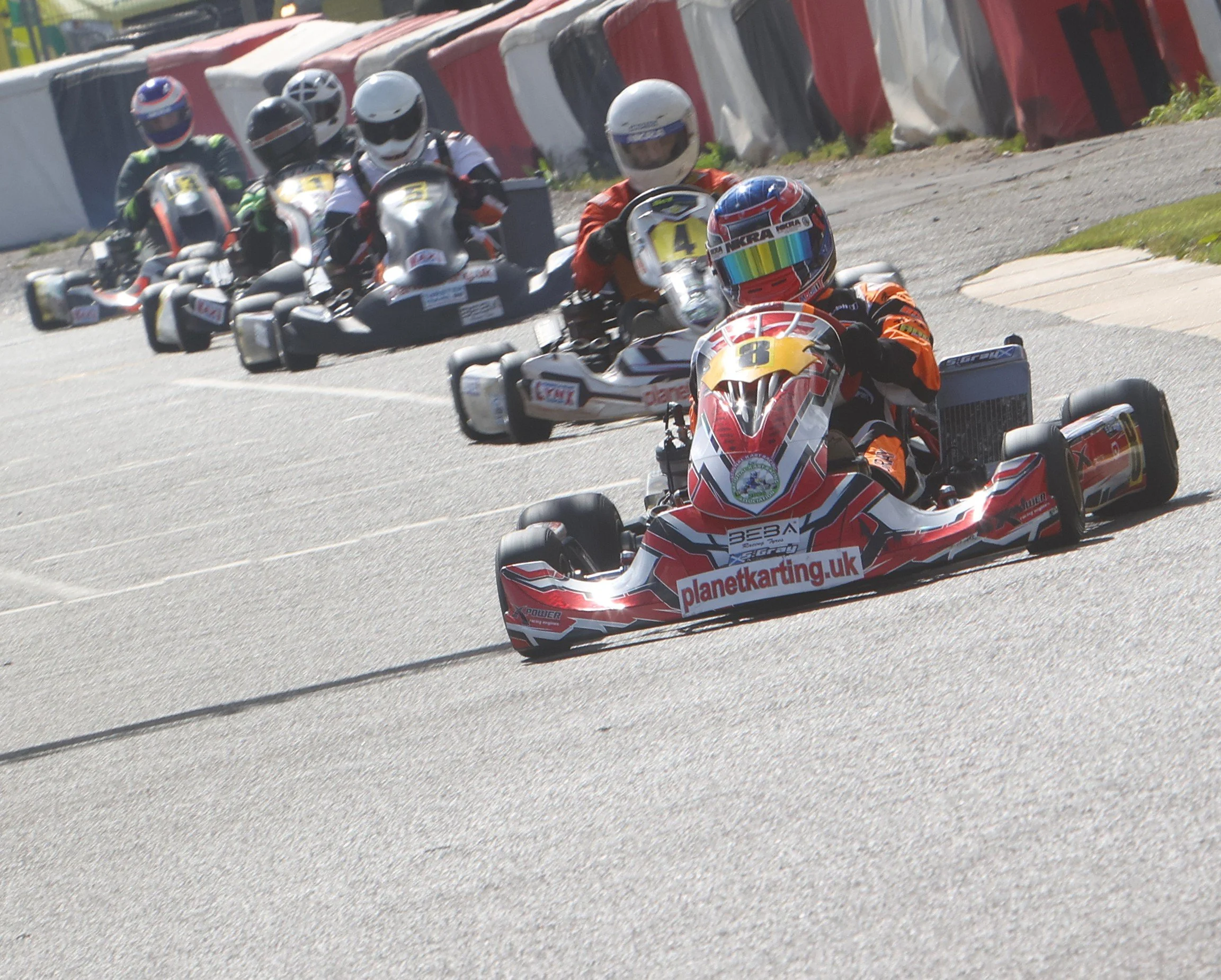 Formula Blue Kart Racing