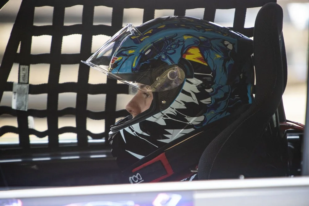 Strapped in and ready to go
