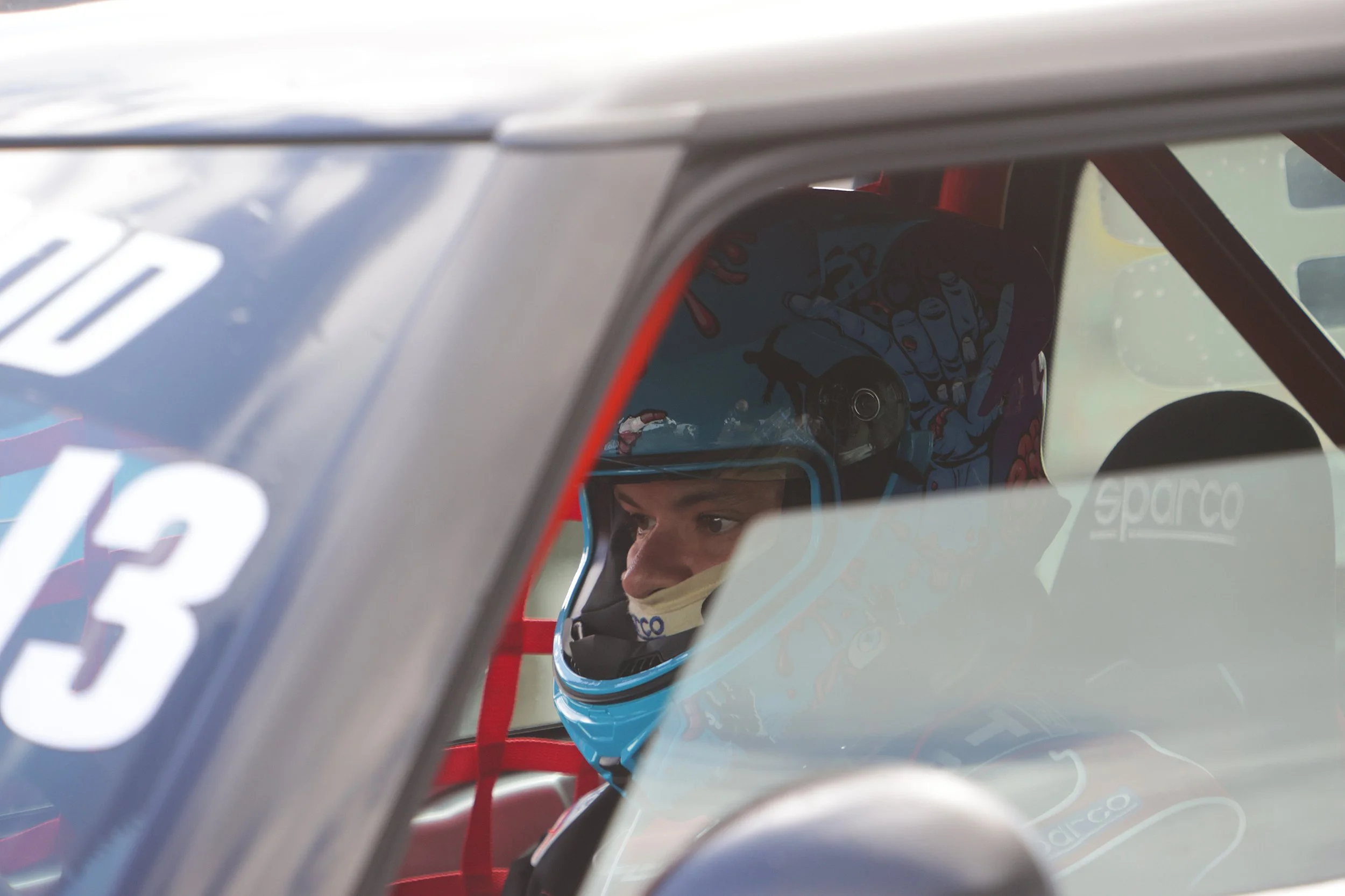Strapped in and ready to go