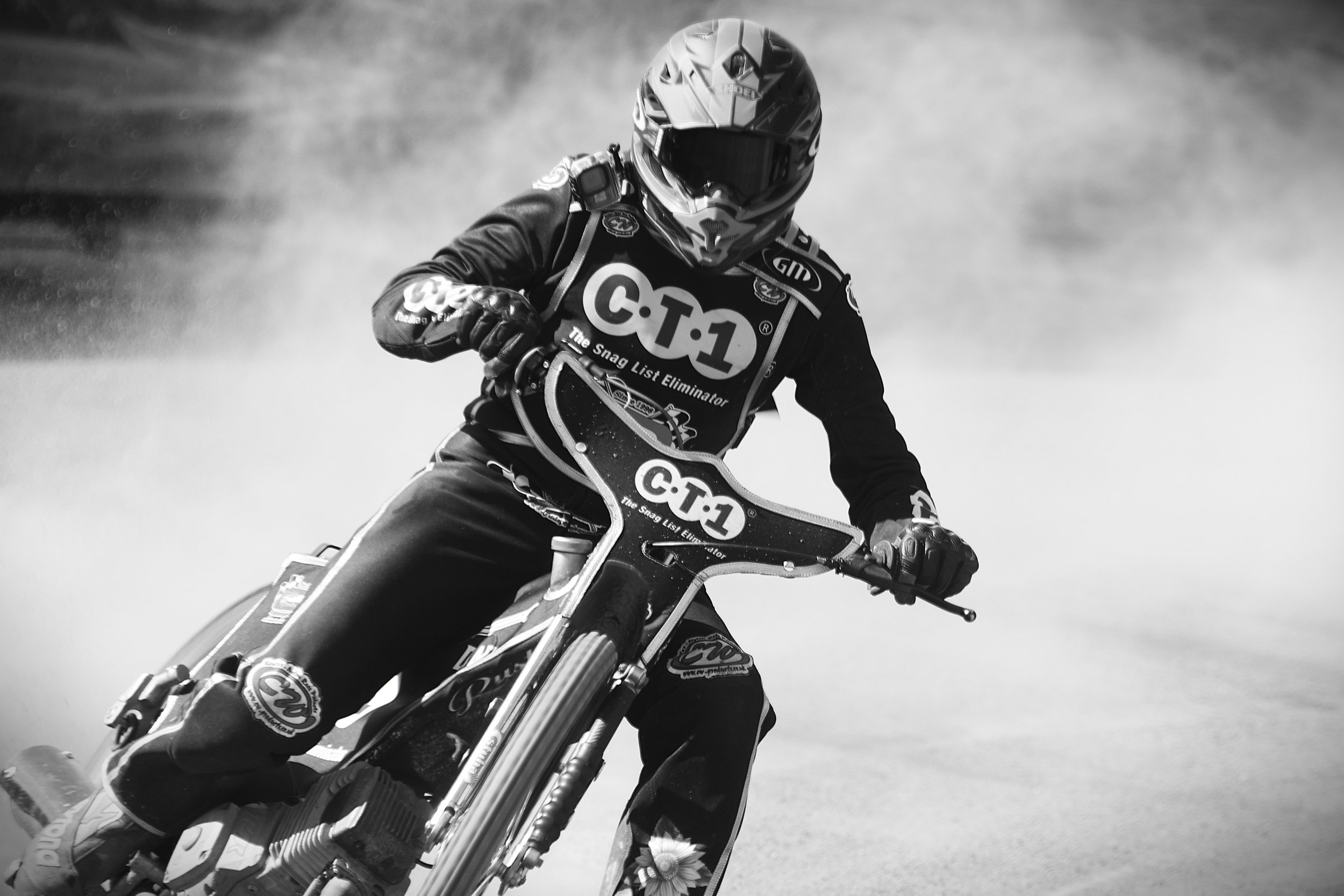 Black & White images - Lydd Speedway Practice day - 17 May 26