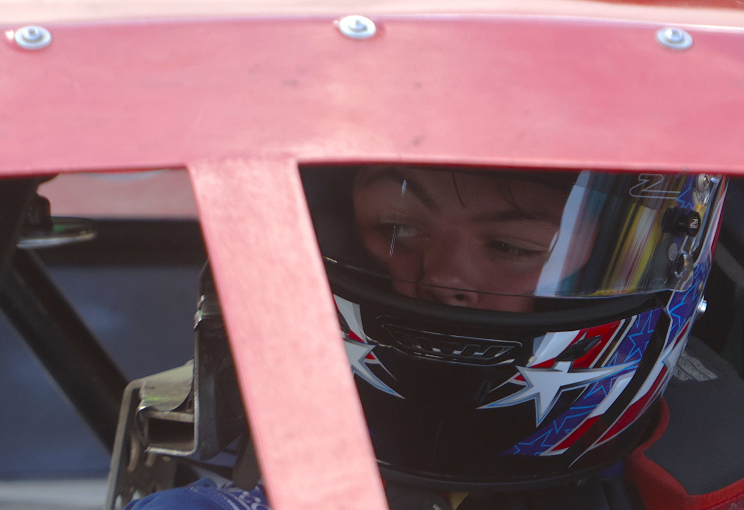 Strapped in and ready to go